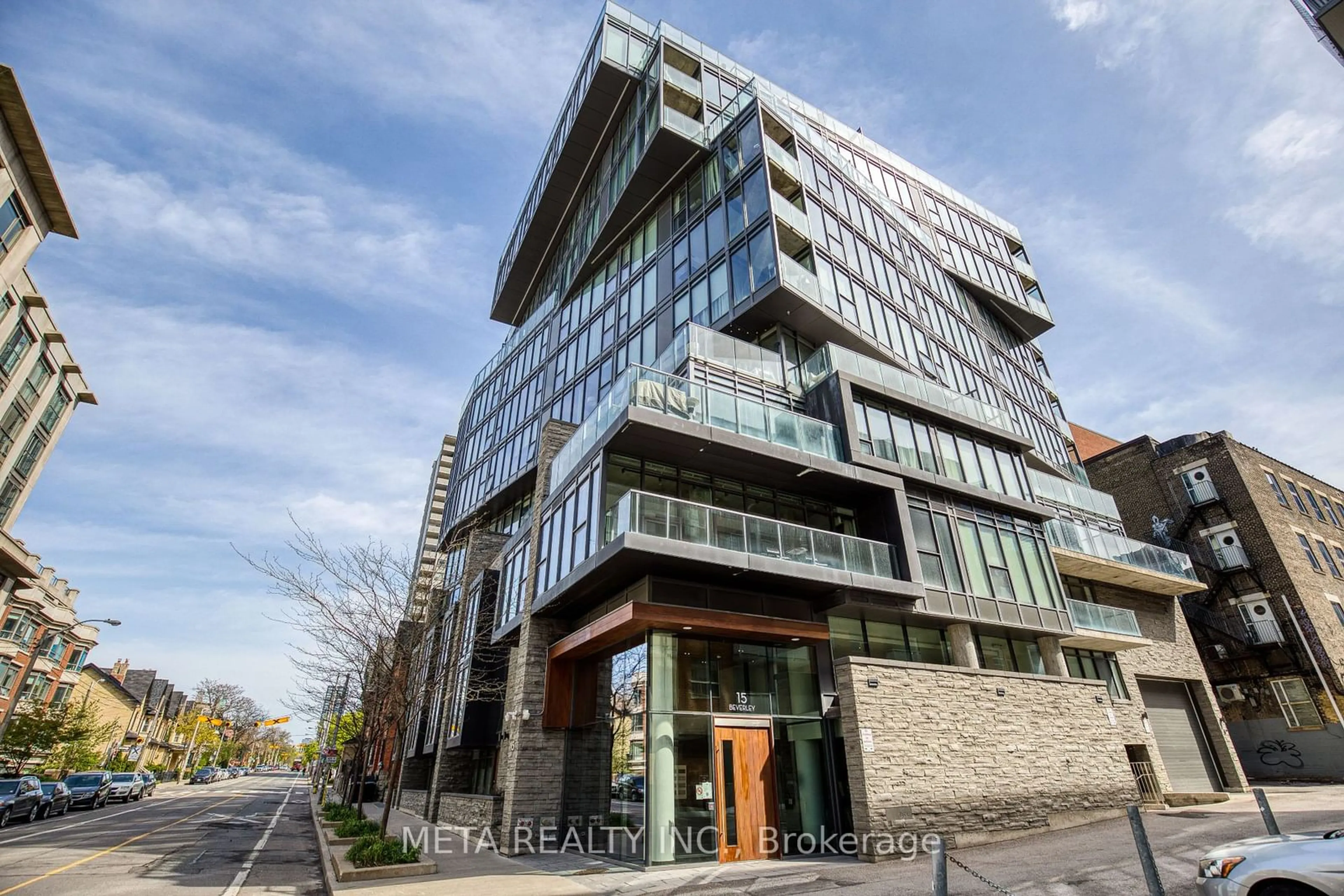 A pic from exterior of the house or condo for 15 Beverley St #407, Toronto Ontario M5T 0B3