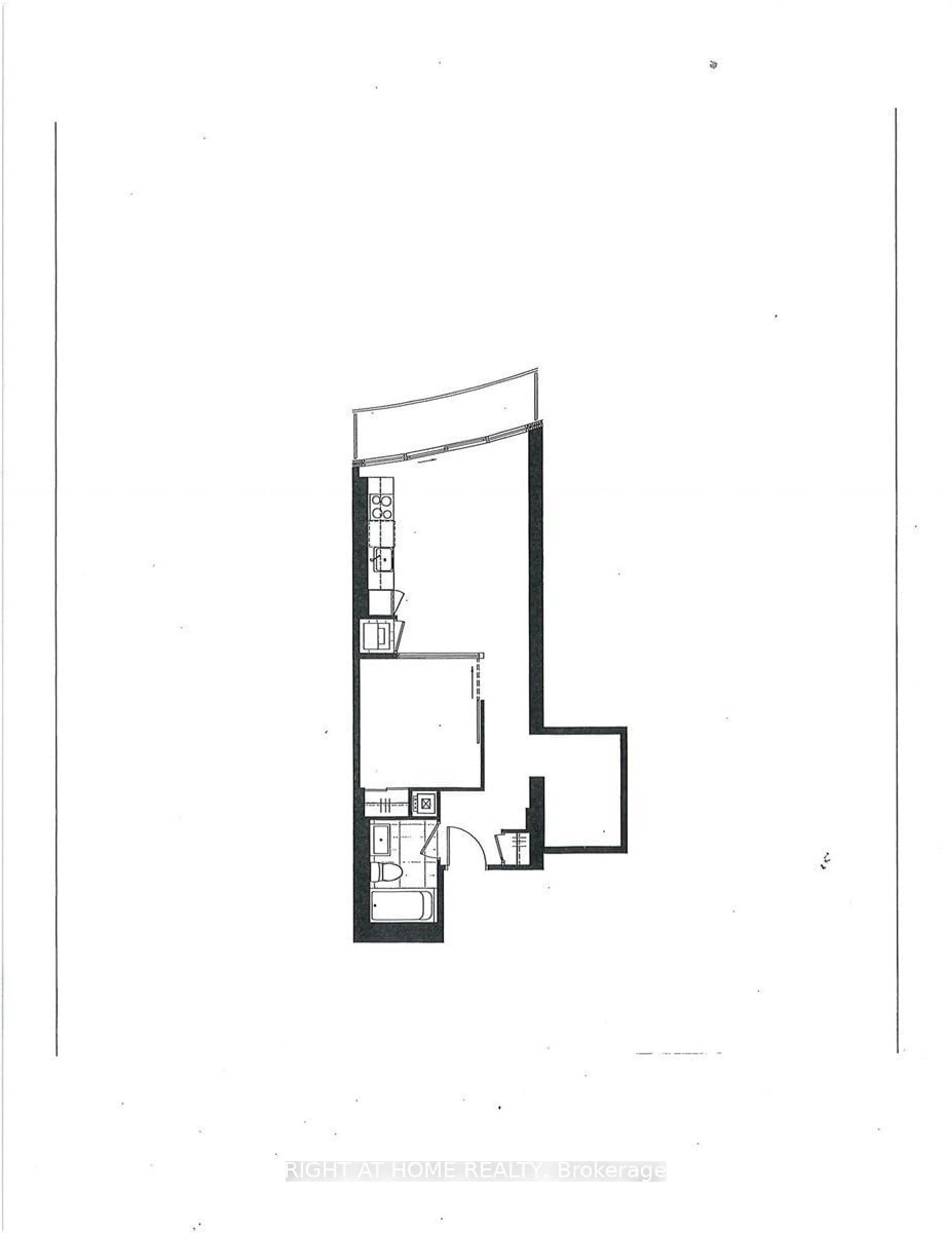 Floor plan for 403 Church St #2401, Toronto Ontario M4Y 0C9