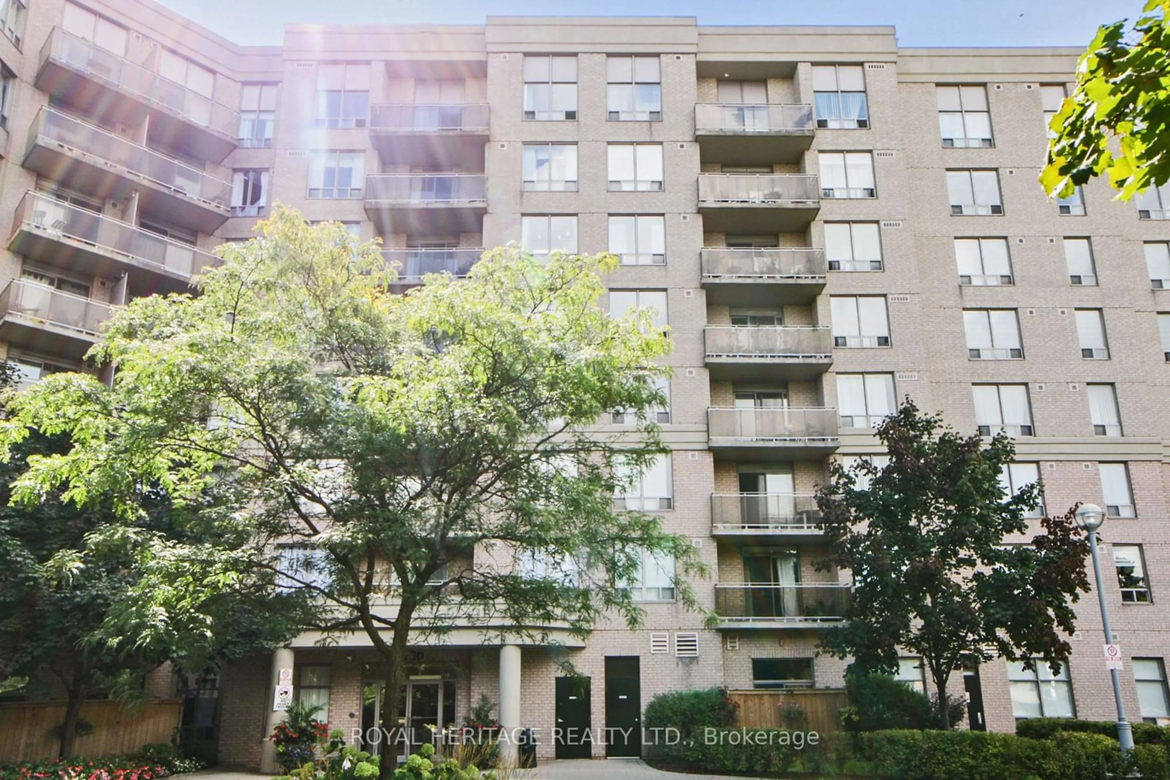 A pic from exterior of the house or condo for 1730 Eglinton Ave #107, Toronto Ontario M4A 2X9