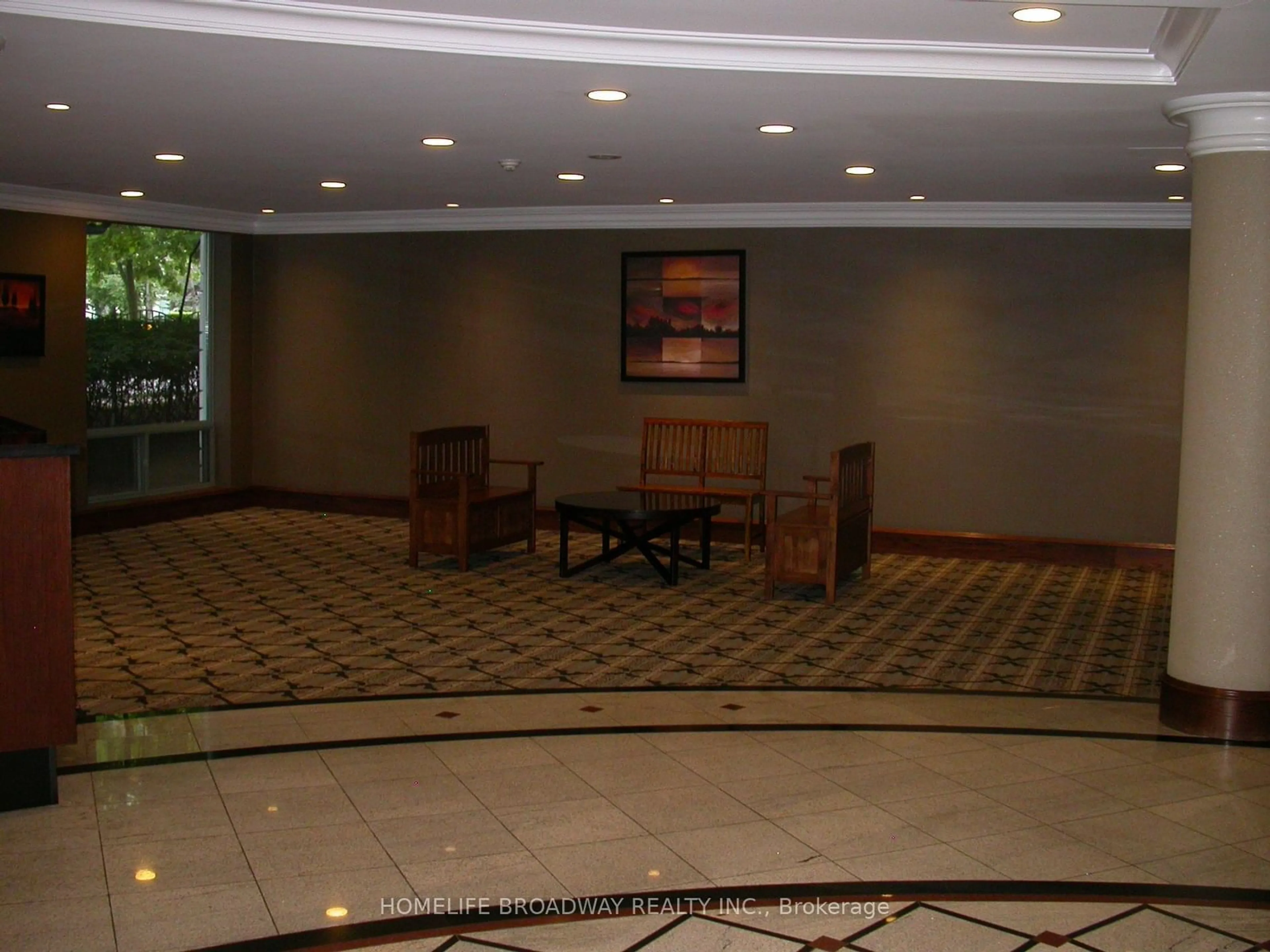 Indoor lobby for 18 Pemberton Ave #601, Toronto Ontario M2M 4K9