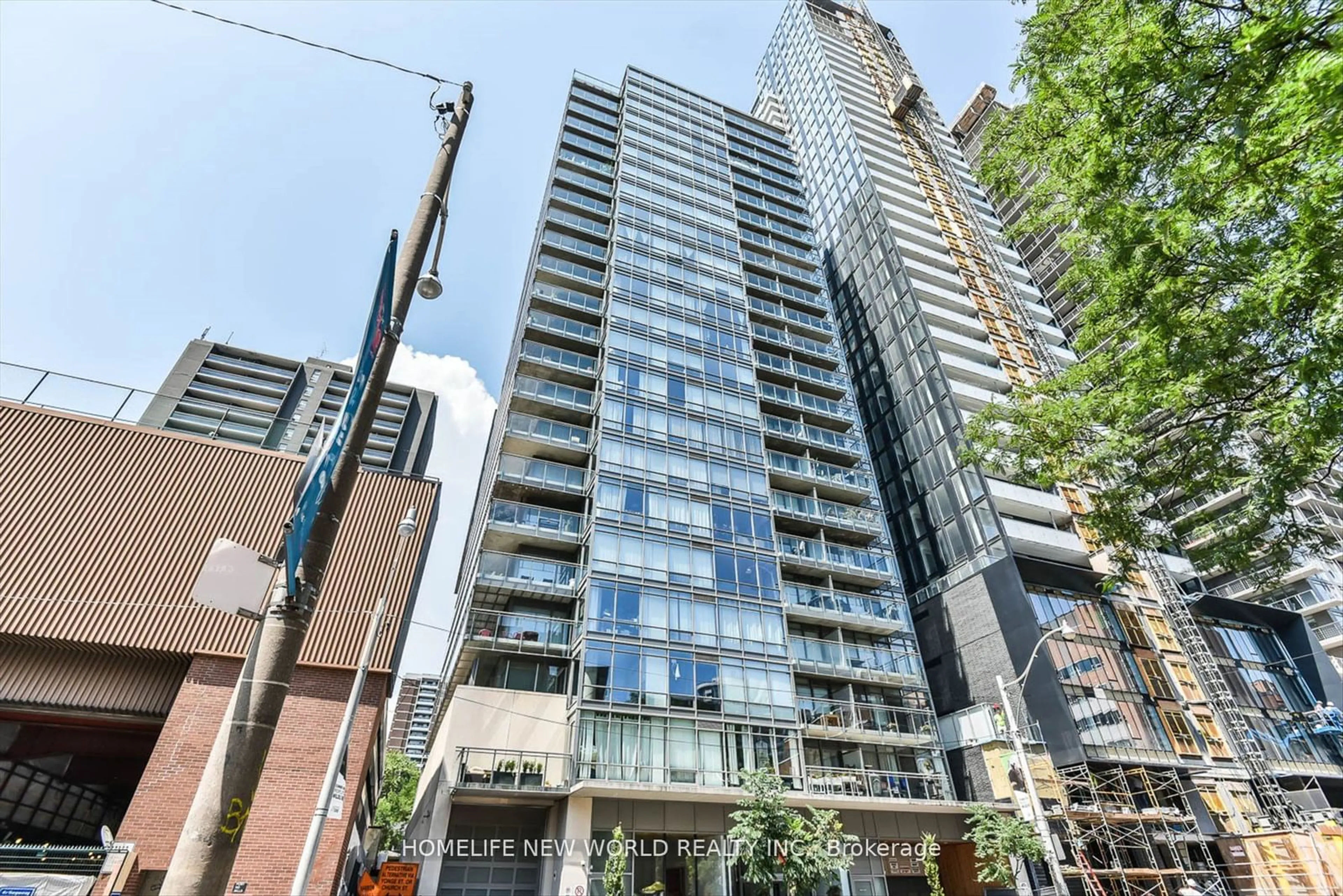A pic from exterior of the house or condo for 22 Wellesley St #1108, Toronto Ontario M4Y 1G3