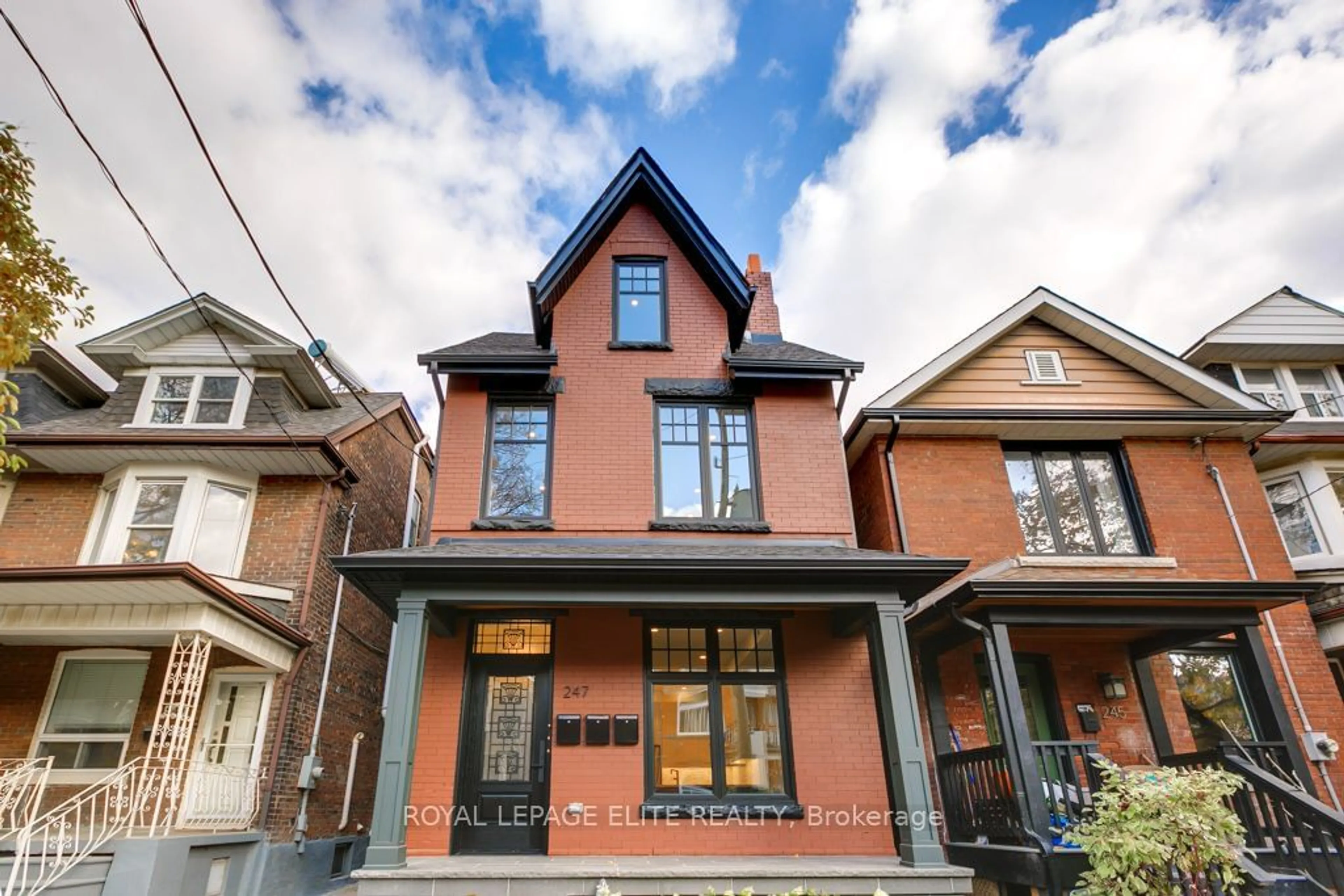 Home with brick exterior material for 247 CONCORD Ave, Toronto Ontario M6H 2P4