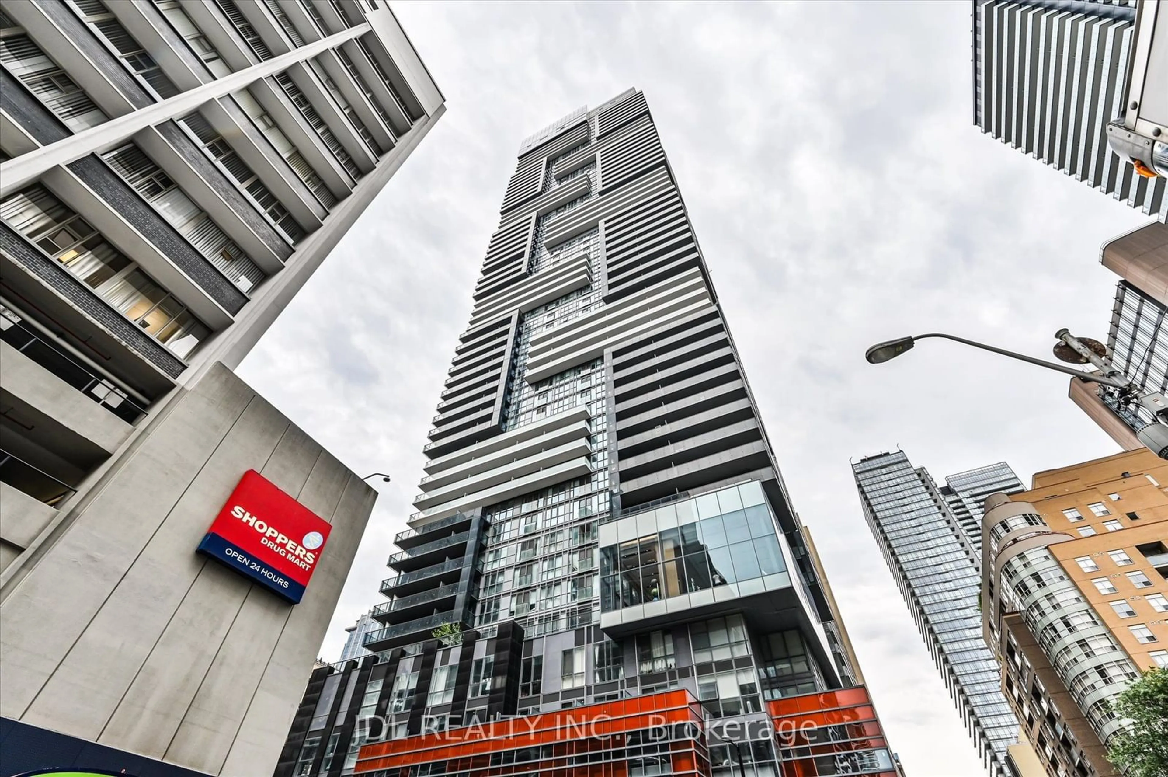 A pic from exterior of the house or condo for 7 Grenville St #3609, Toronto Ontario M4Y 1A1
