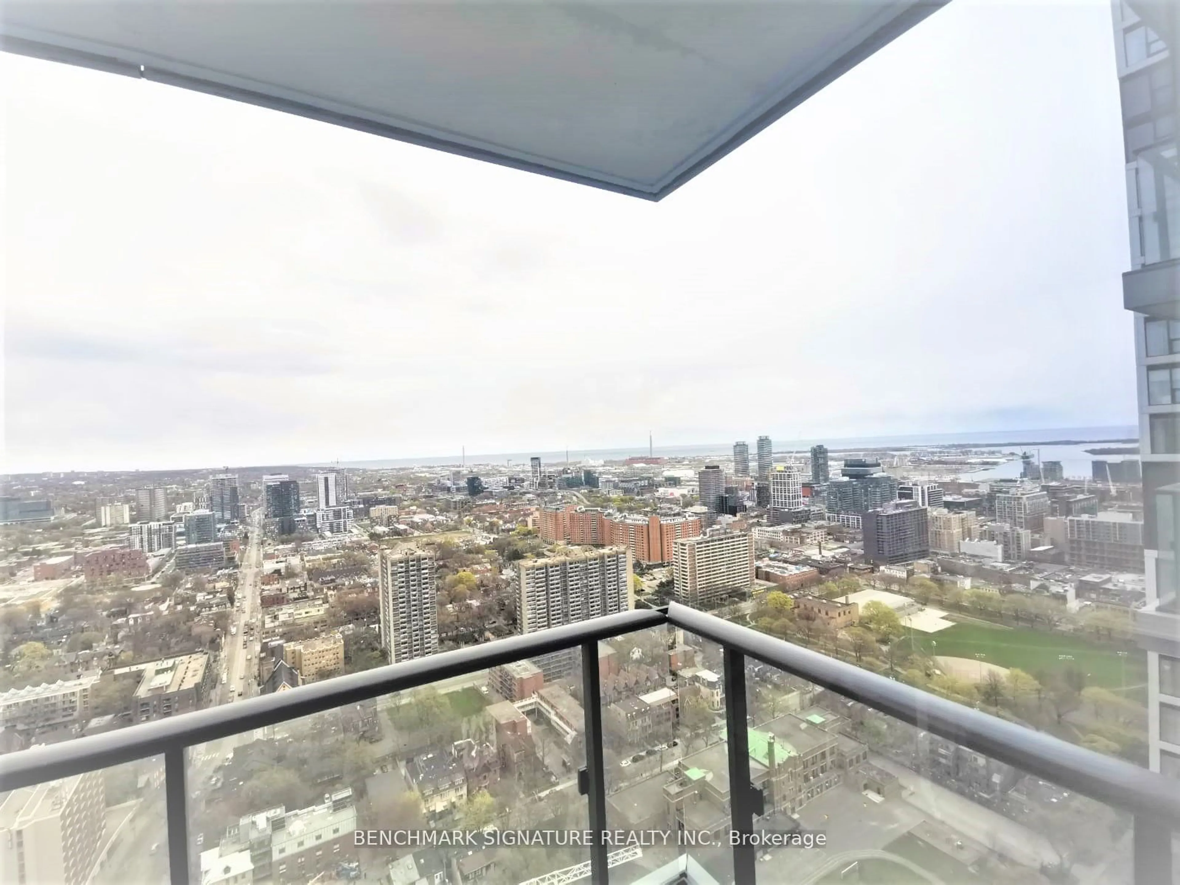 Balcony in the apartment for 251 Jarvis St #4015, Toronto Ontario M5B 0C3