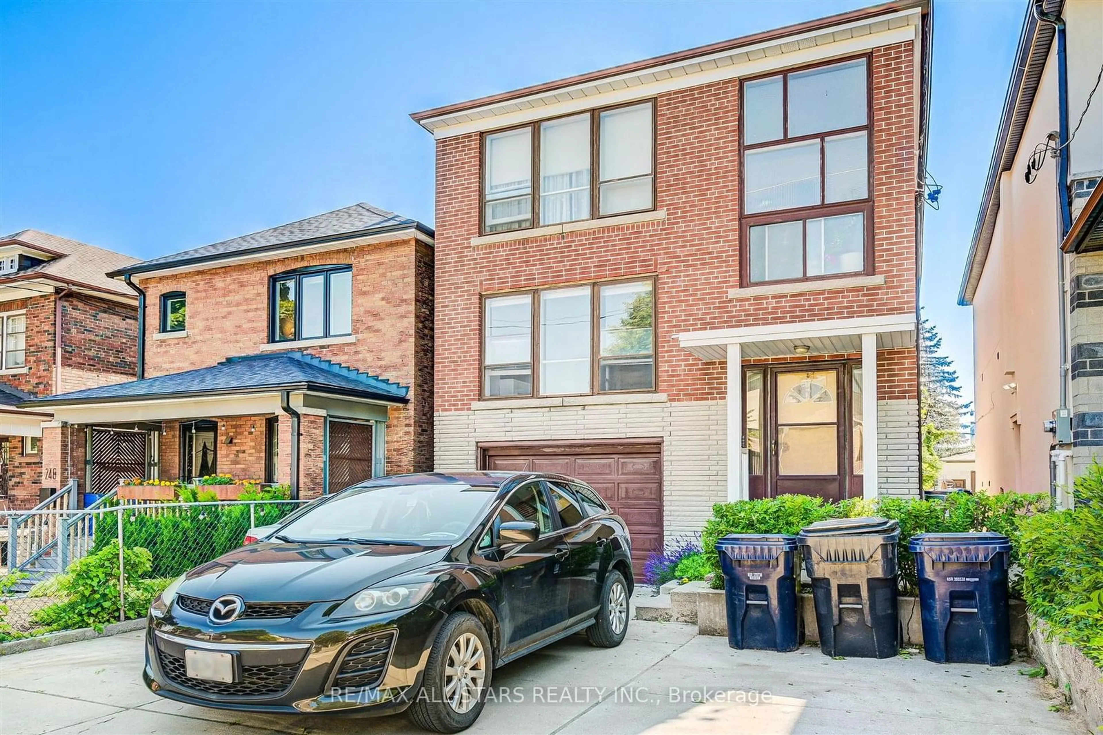 Home with brick exterior material for 254 Atlas Ave, Toronto Ontario M6C 3P7