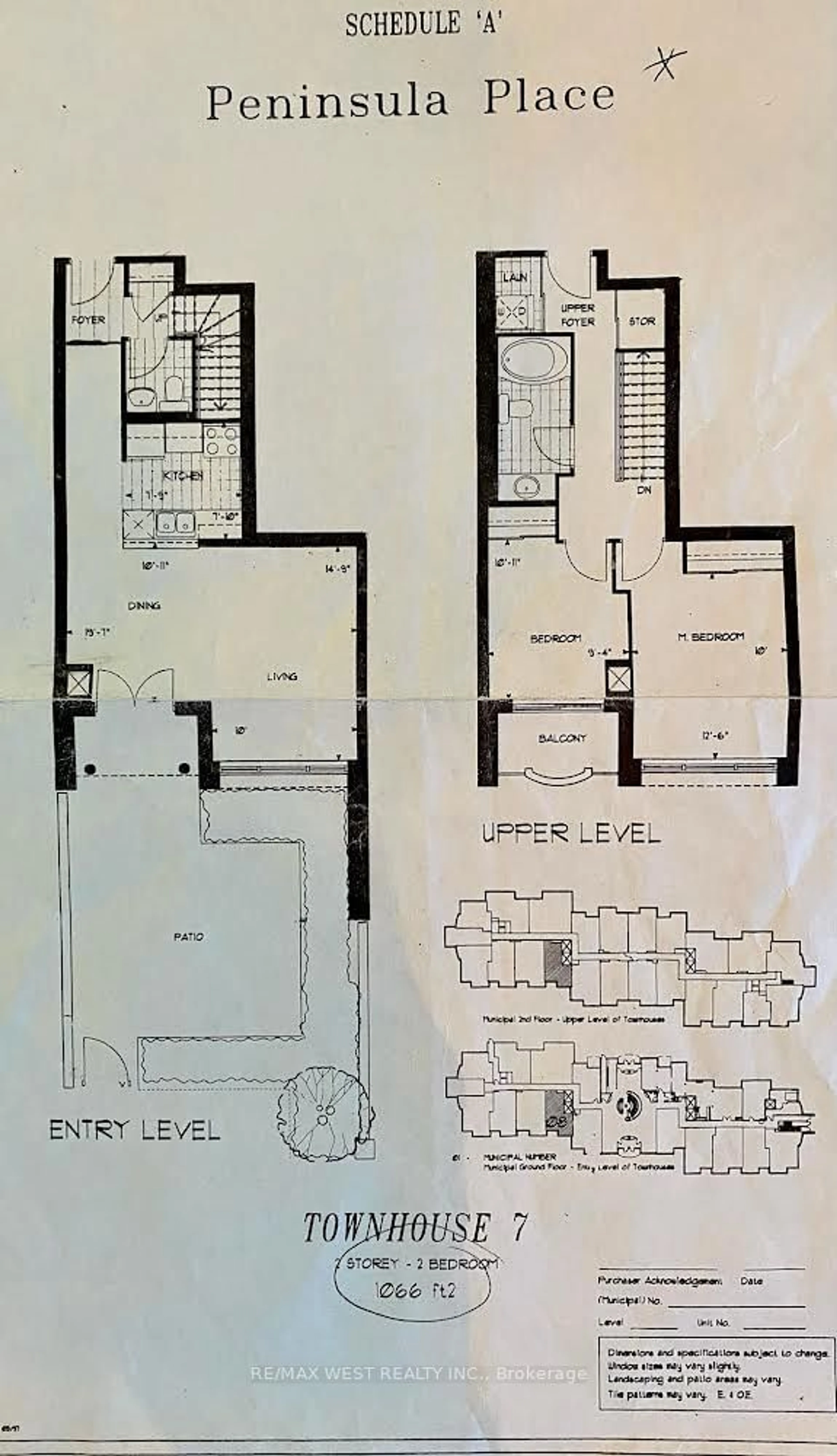 Floor plan for 233 Beecroft Rd #108, Toronto Ontario M2N 6Z9