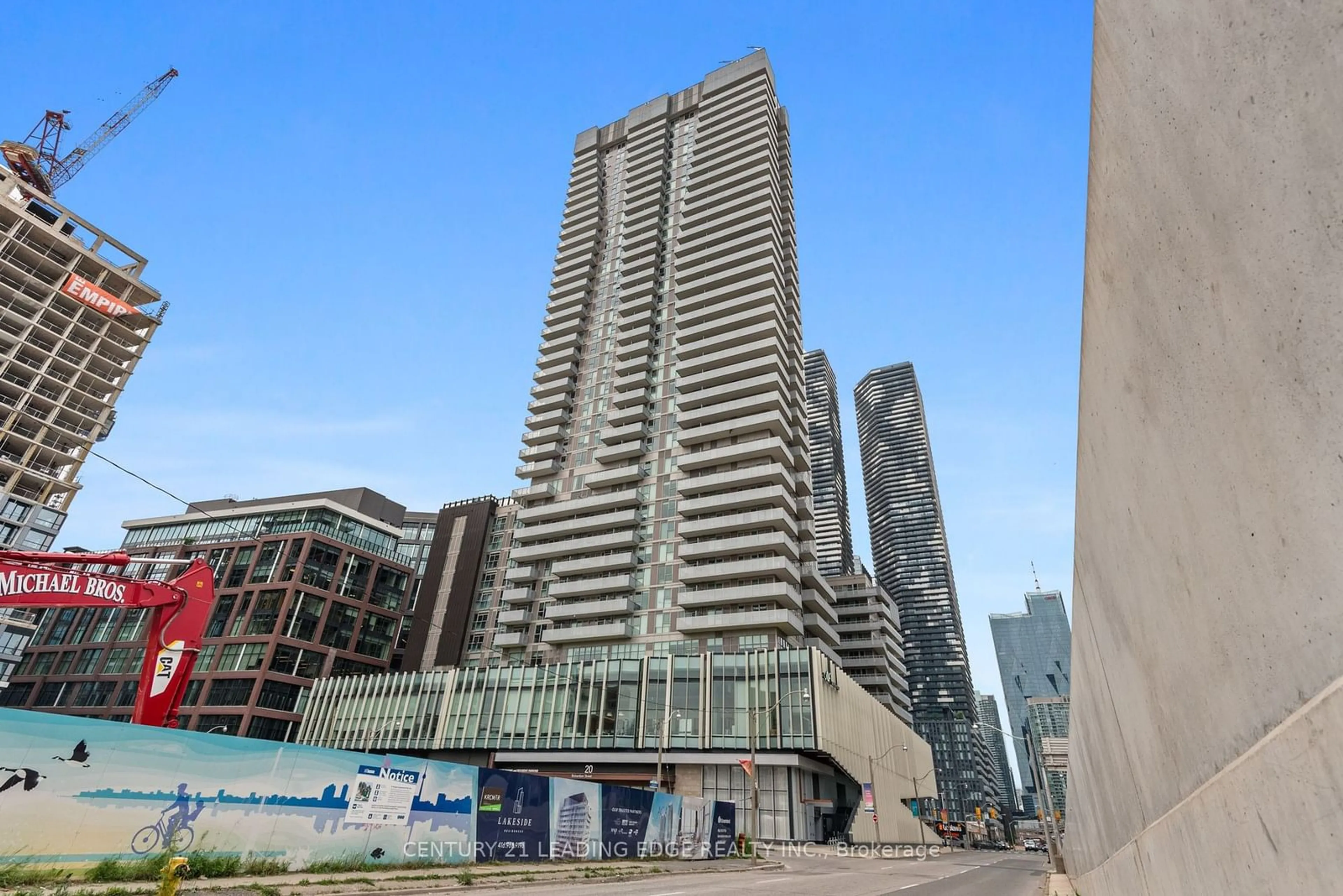 Outside view for 20 Richardson St #1209, Toronto Ontario M5A 0S6