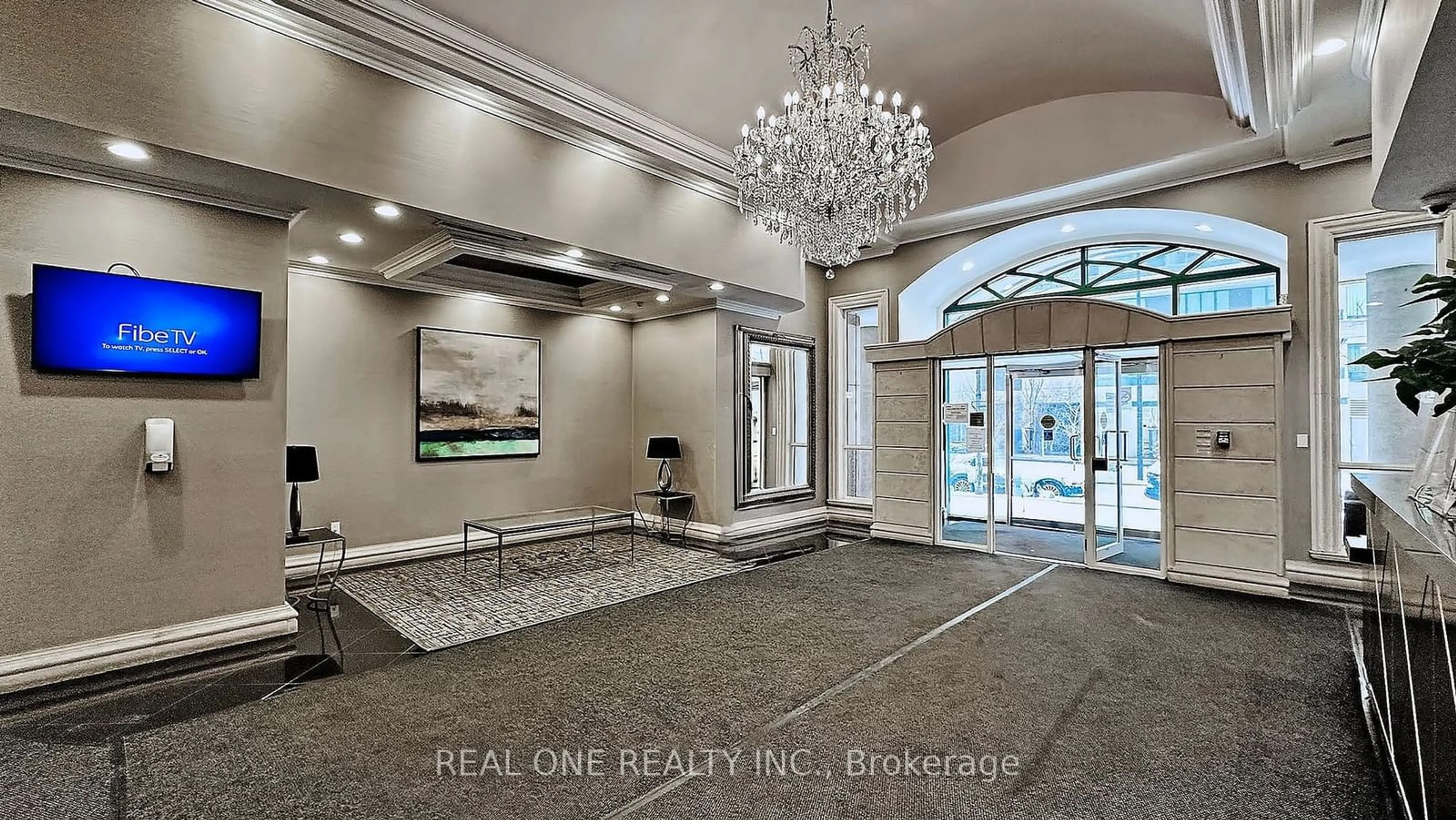 Indoor lobby for 7 Lorraine Dr #2203, Toronto Ontario M2N 7H2