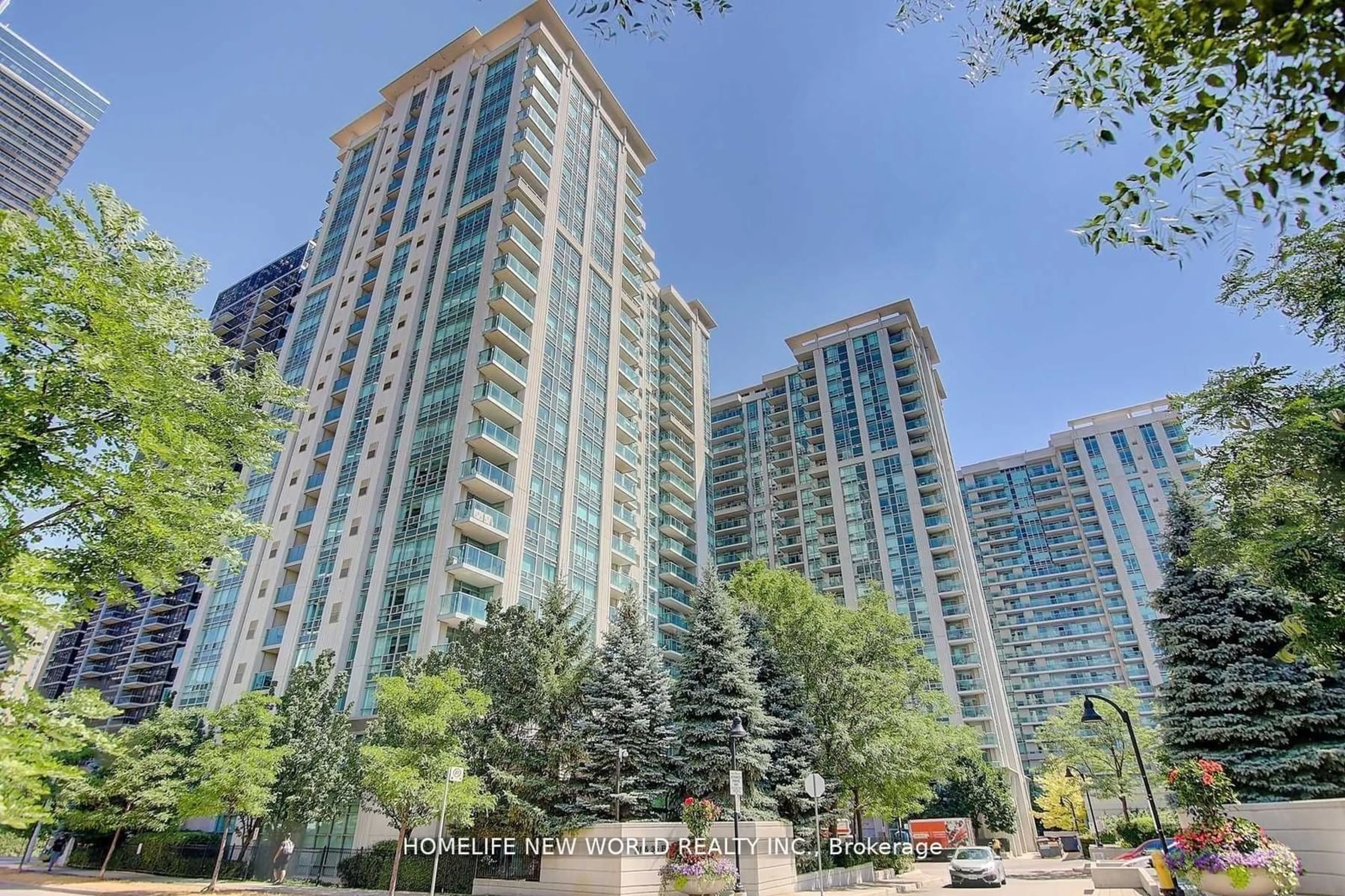 A pic from exterior of the house or condo for 35 Bales Ave #2302, Toronto Ontario M2N 7L7