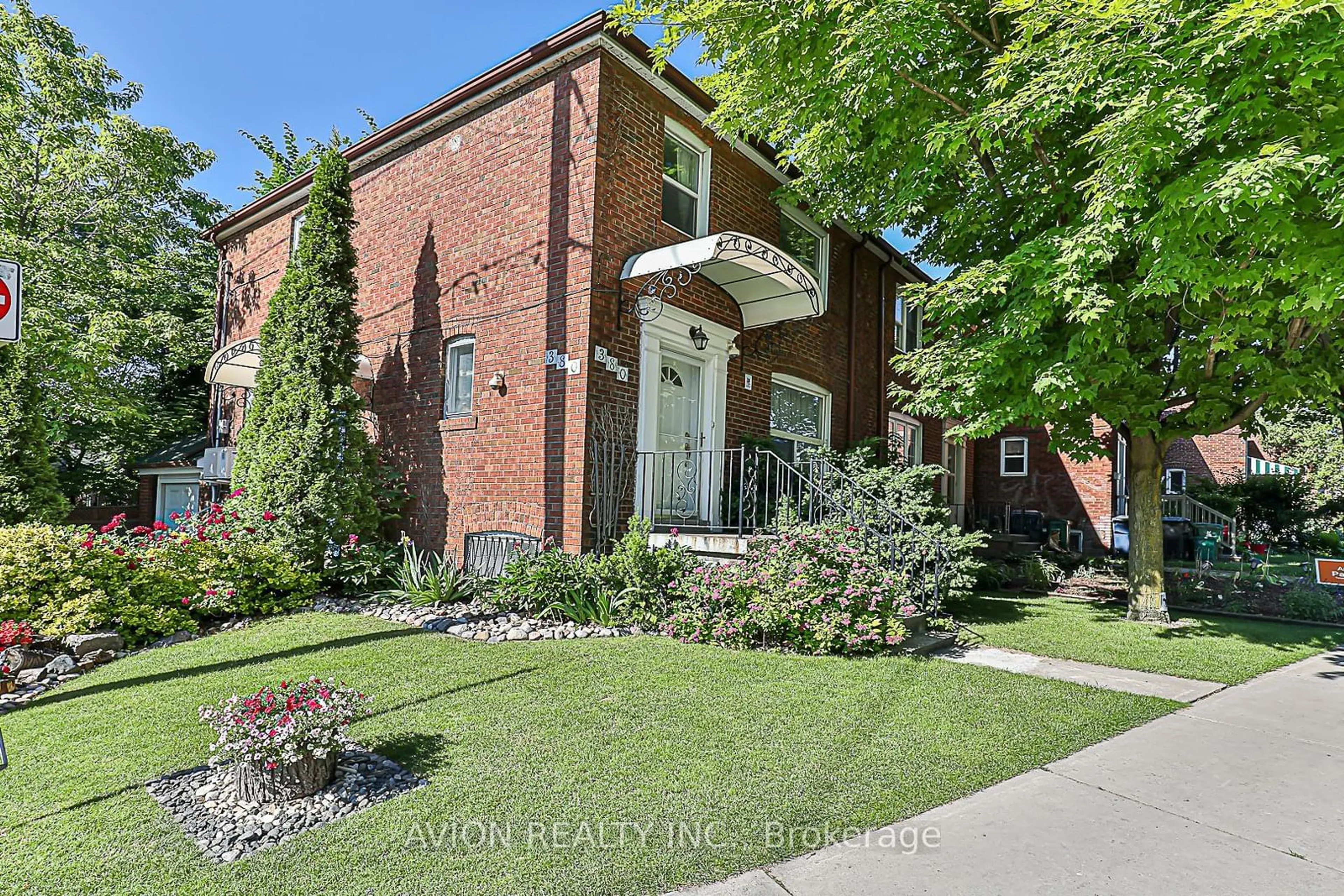 Home with brick exterior material for 380 Vaughan Rd, Toronto Ontario M6C 2N9