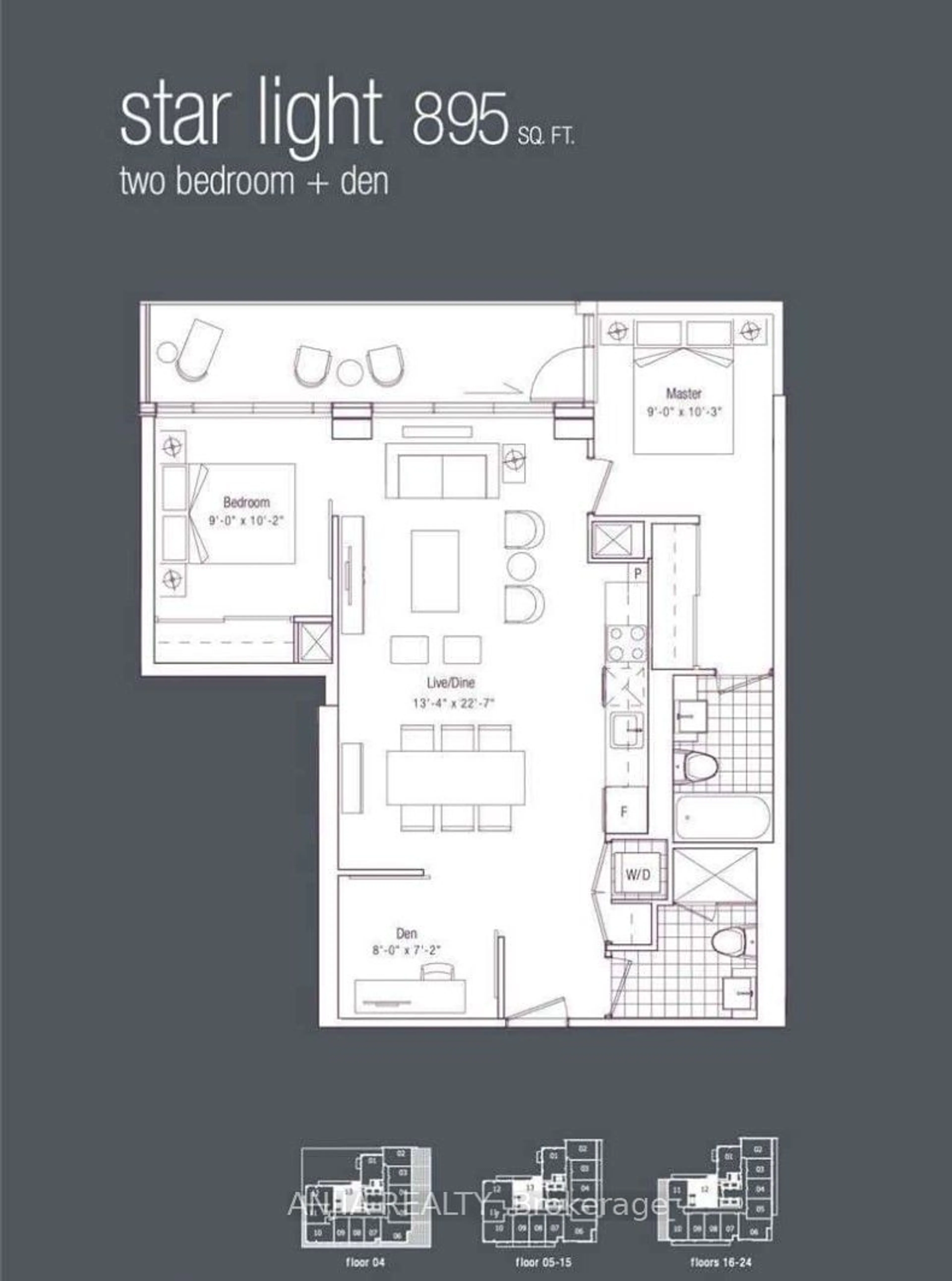 Floor plan for 770 Bay St #713, Toronto Ontario M5G 0A6