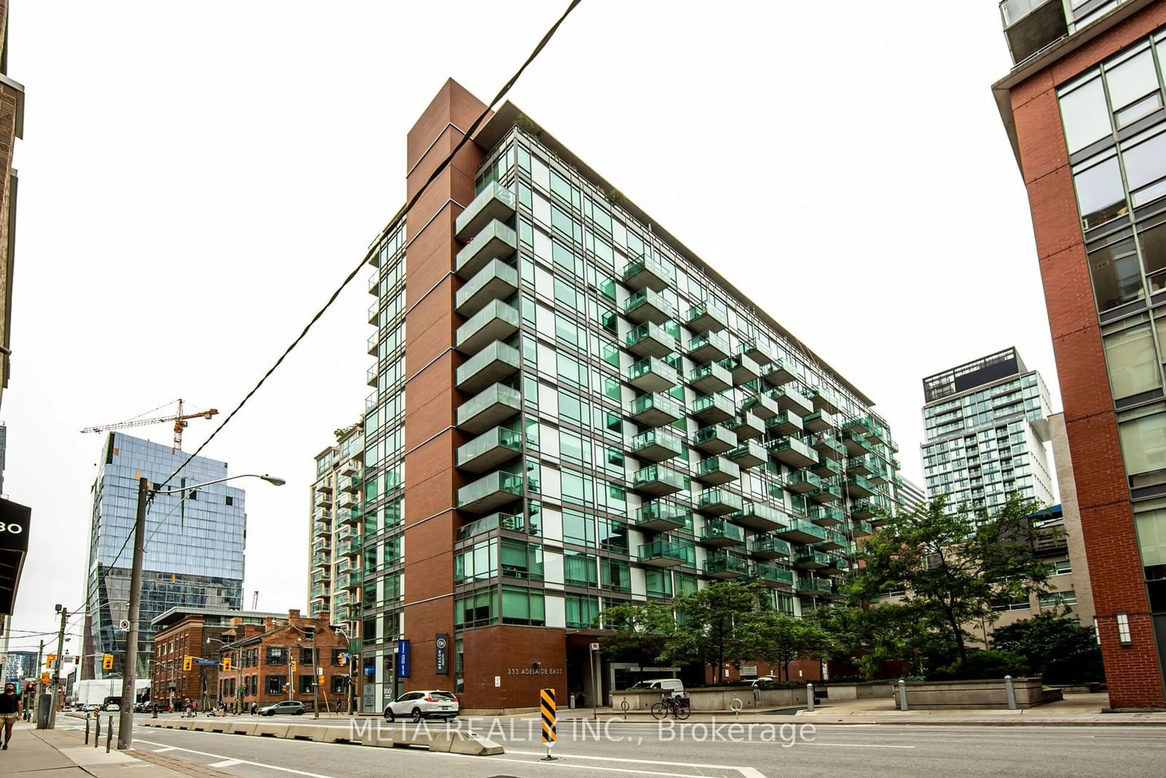A pic from exterior of the house or condo for 333 Adelaide St #410, Toronto Ontario M5A 4T5