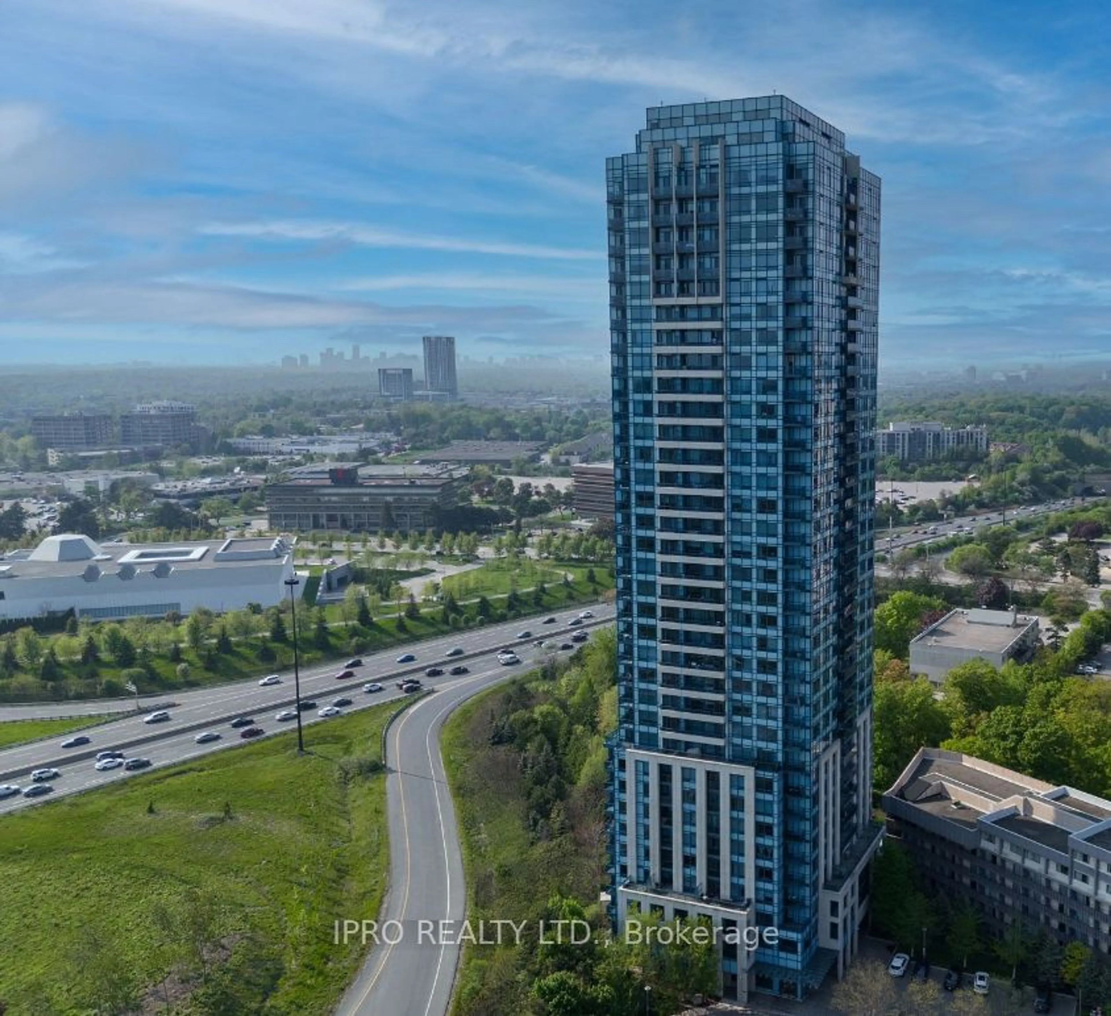 A pic from exterior of the house or condo for 181 Wynford Dr #1203, Toronto Ontario M3C 0C6