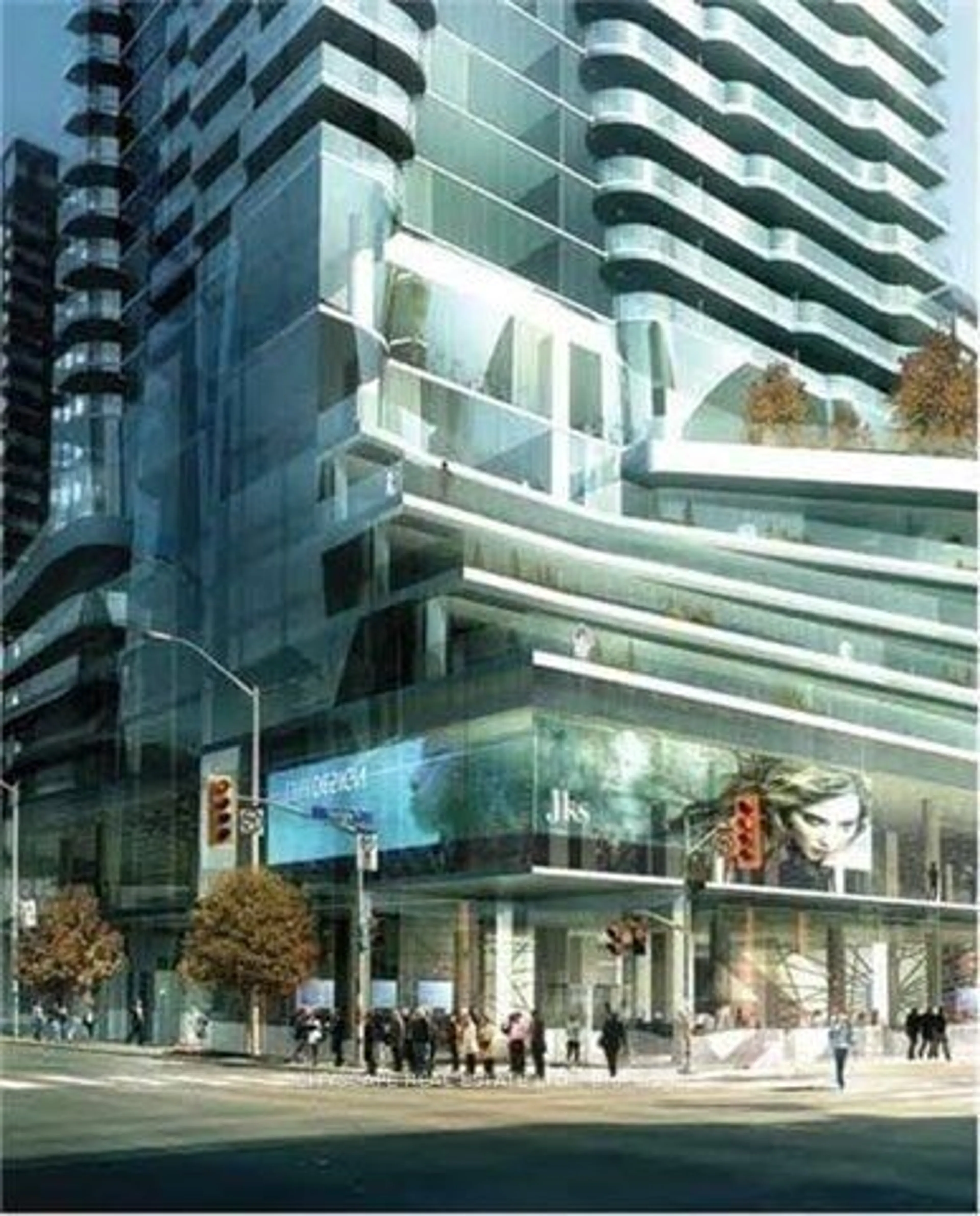 Outside view for 1 Bloor St #4107, Toronto Ontario M4W 0A8