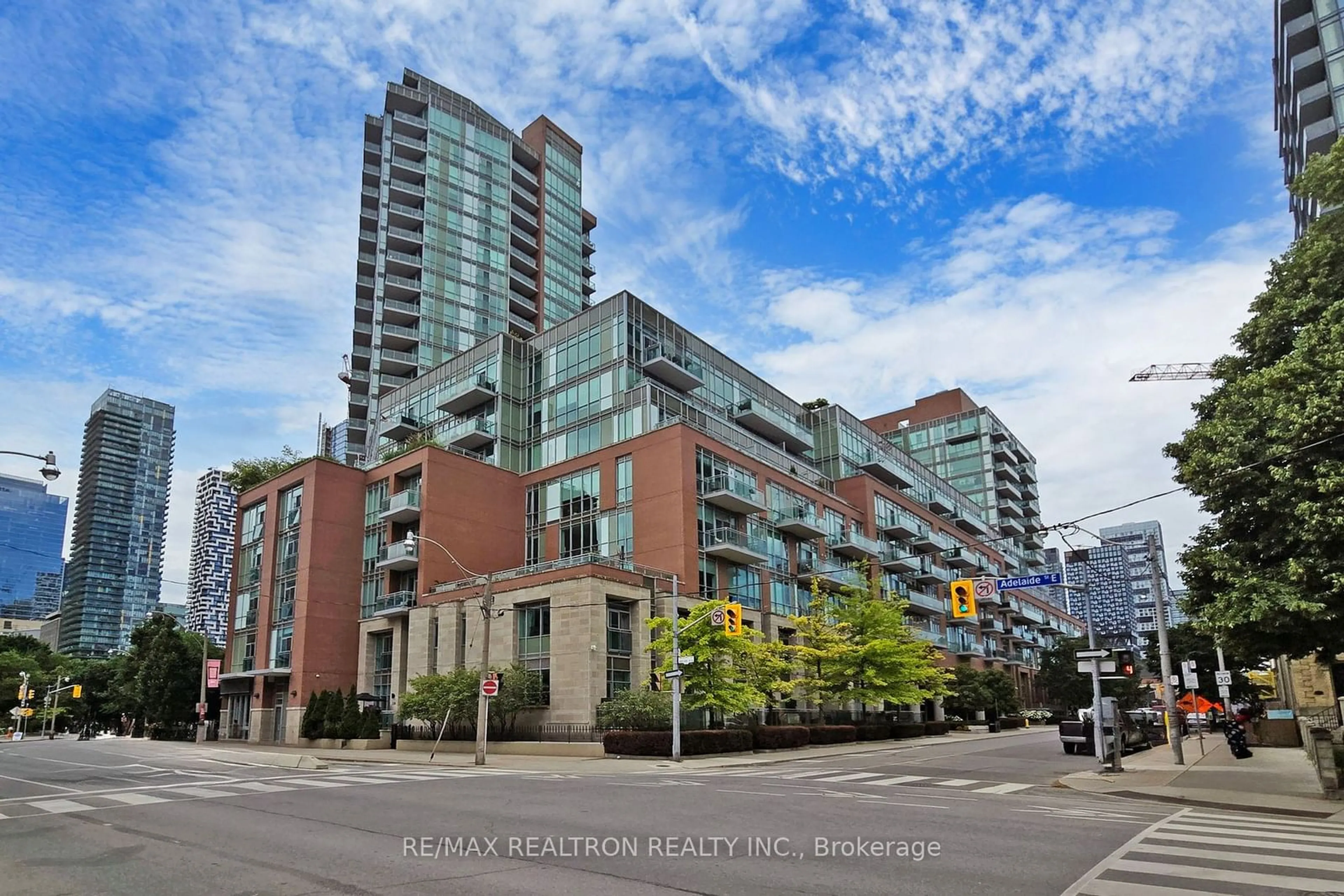 A pic from exterior of the house or condo for 112 George St #S218, Toronto Ontario M5A 2M5