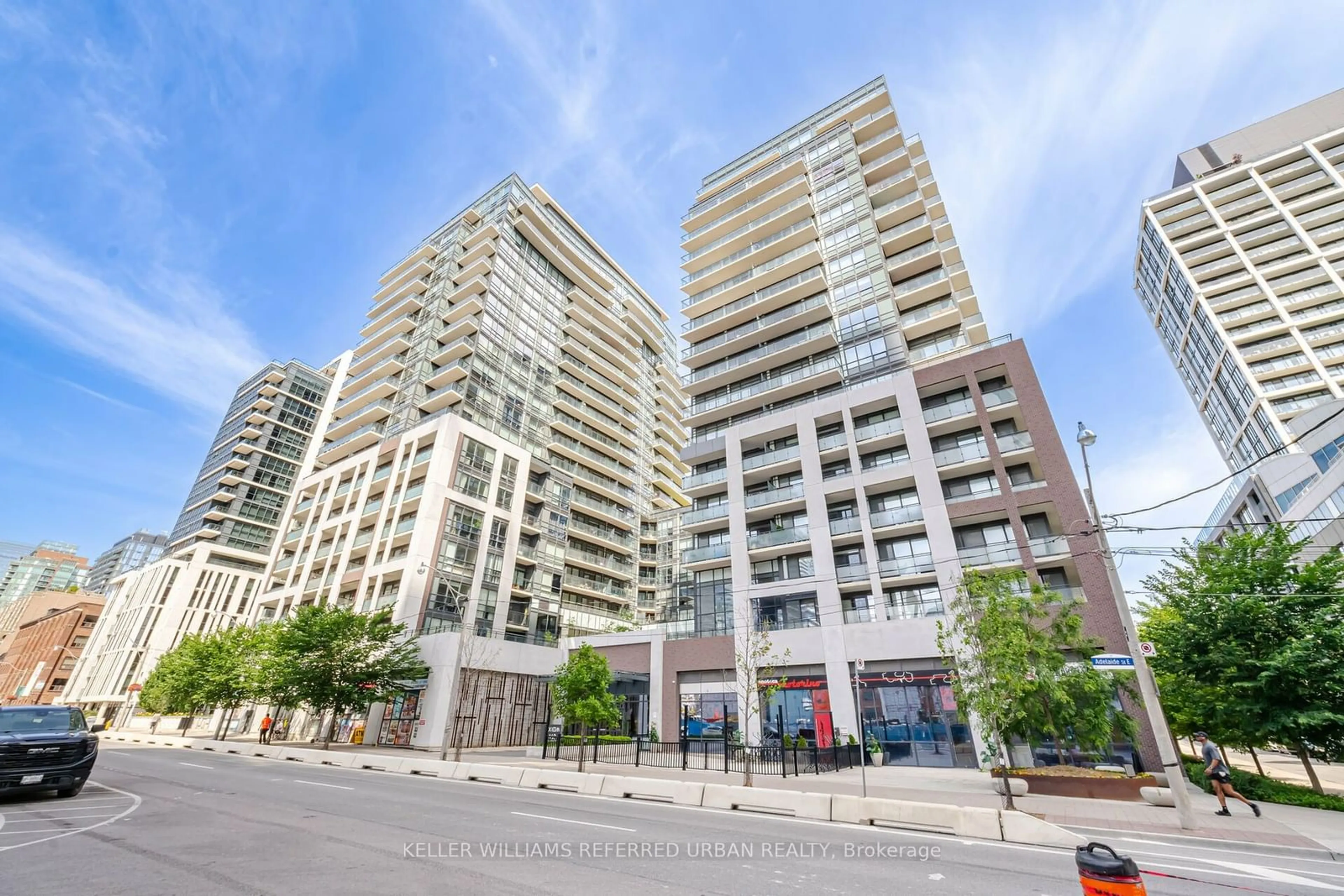 A pic from exterior of the house or condo for 460 Adelaide St #1210, Toronto Ontario M5A 0E7