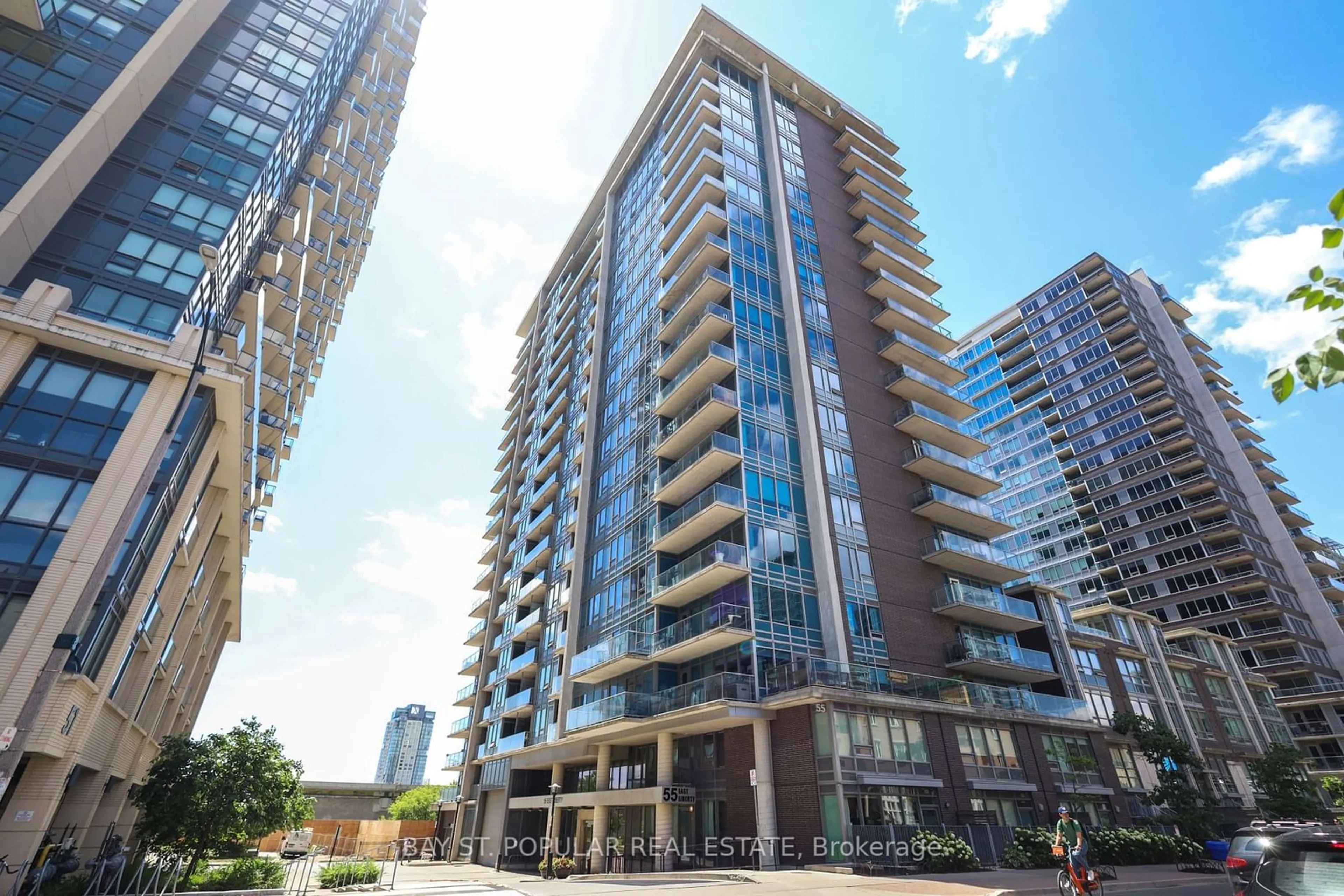A pic from exterior of the house or condo for 55 East Liberty St #212, Toronto Ontario M6K 3P9