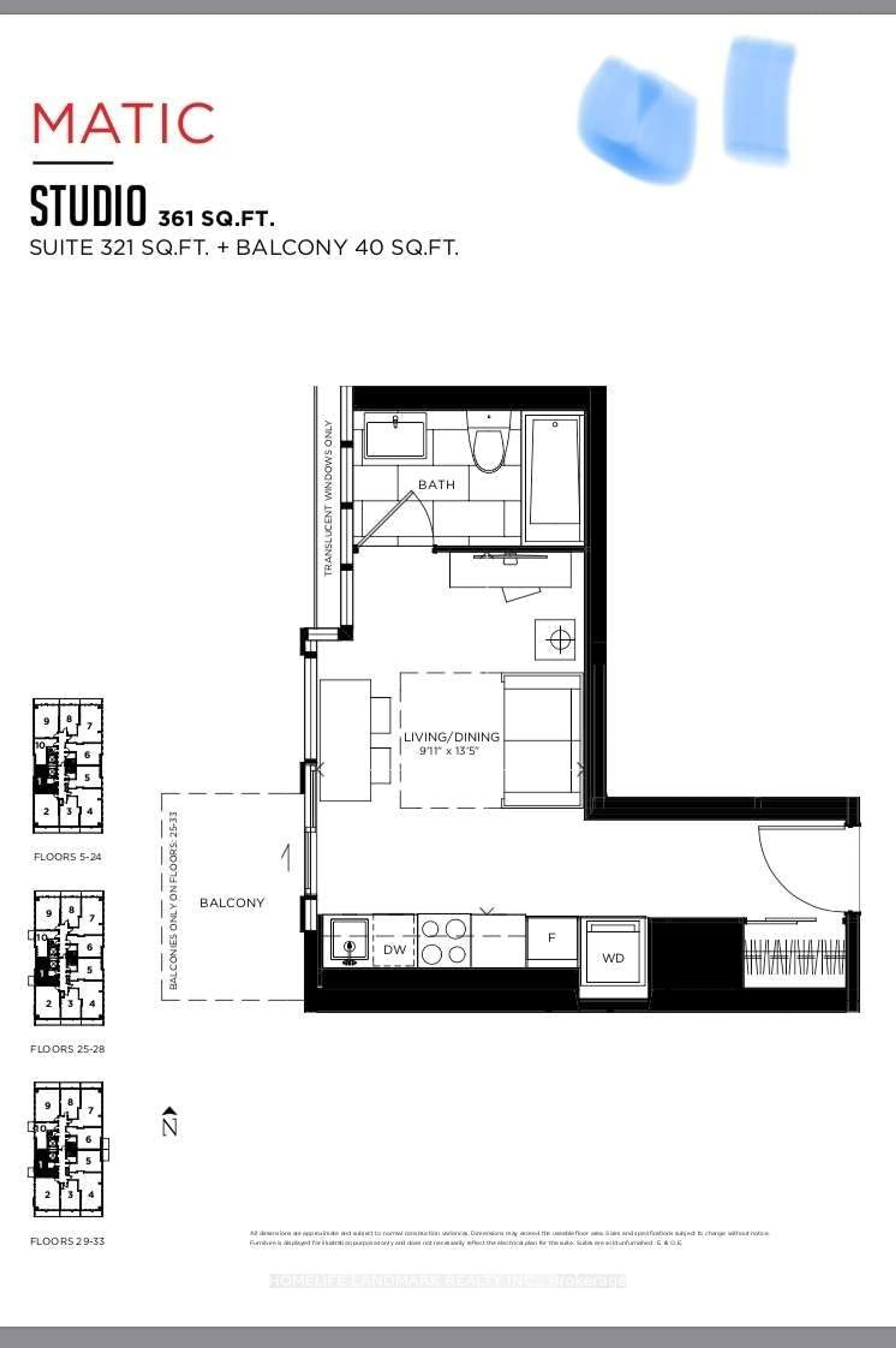 Floor plan for 28 Wellesley St St #3501, Toronto Ontario M4Y 0C4