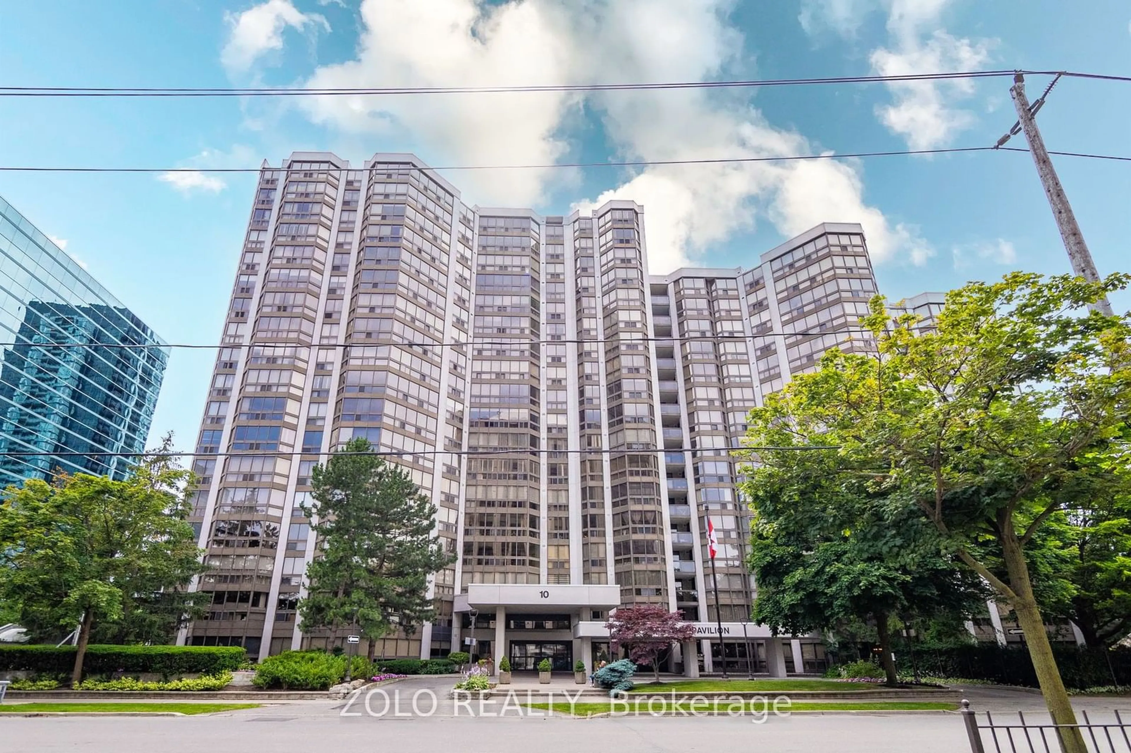A pic from exterior of the house or condo for 10 Kenneth Ave #1601, Toronto Ontario M2N 6K6