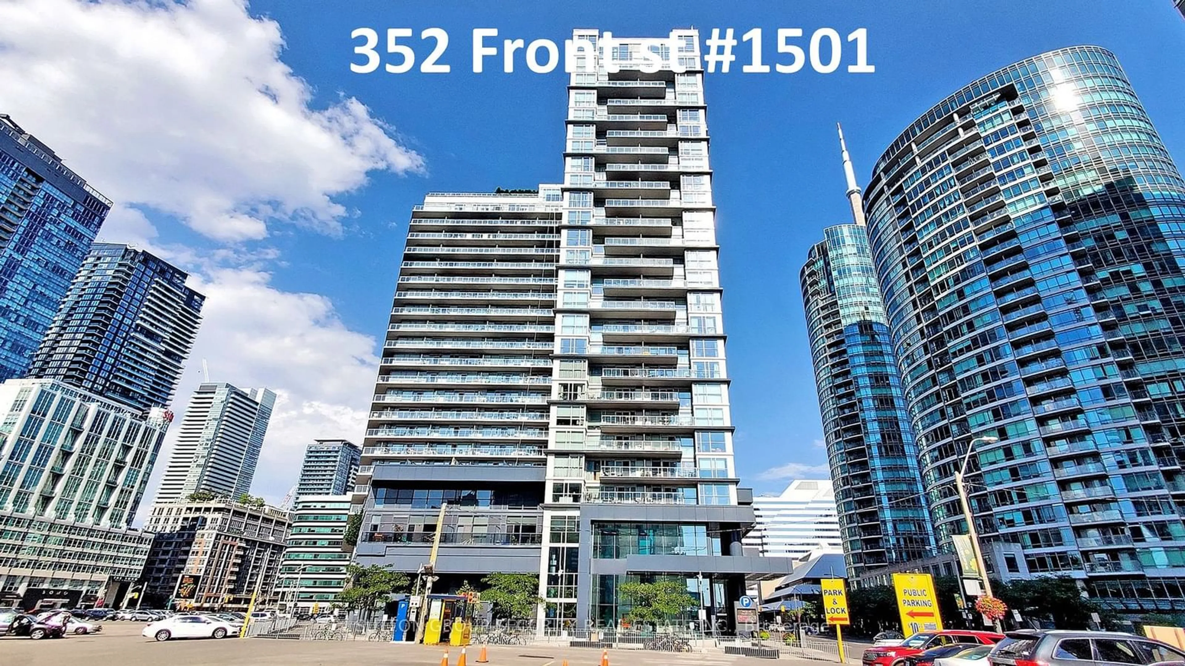 A pic from exterior of the house or condo for 352 Front St ##1501, Toronto Ontario M5V 0K3