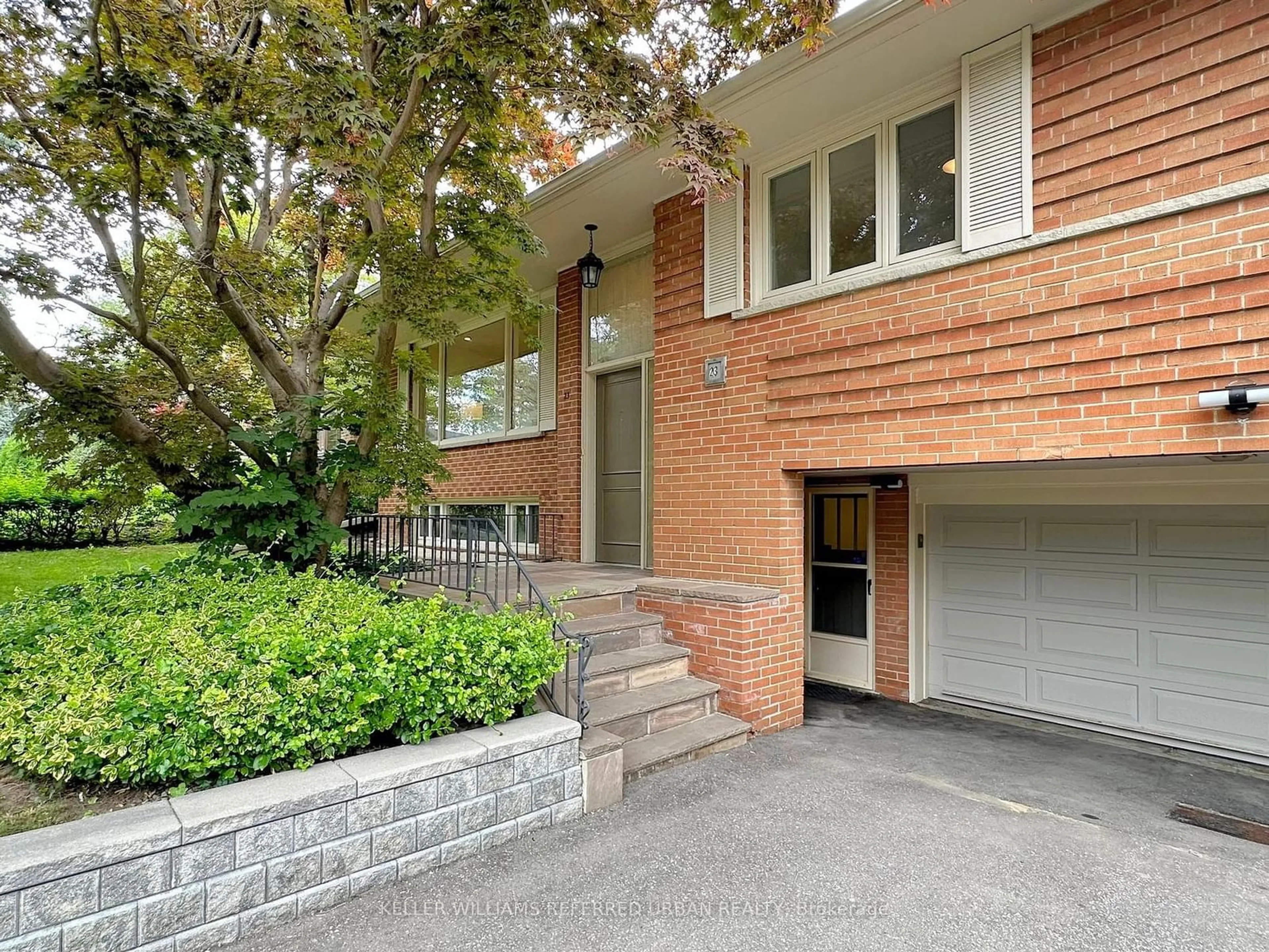 Home with brick exterior material for 23 Ambrose Rd, Toronto Ontario M2K 1S2