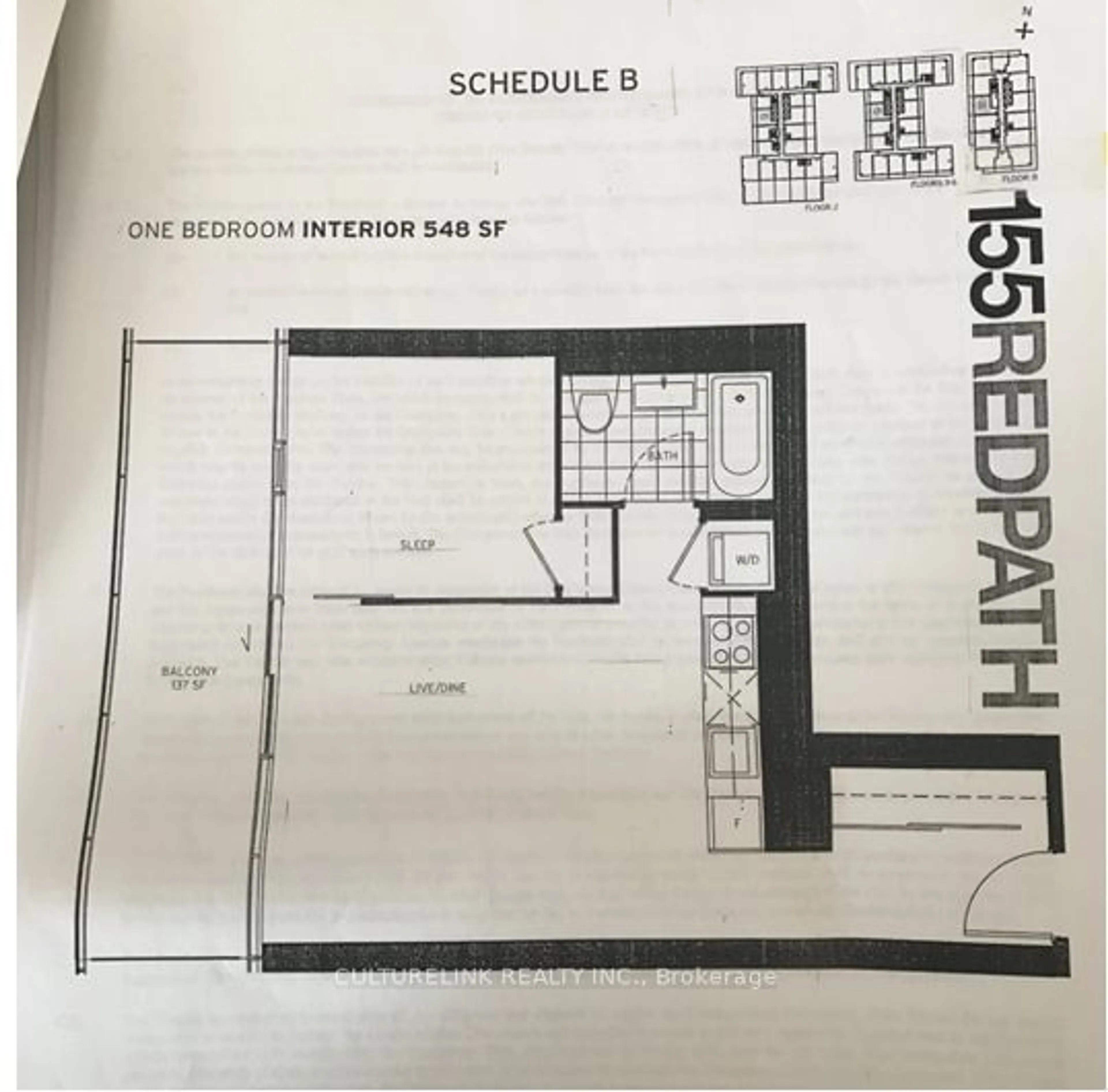 Floor plan for 185 Roehampton Ave #801, Toronto Ontario M4P 0C6