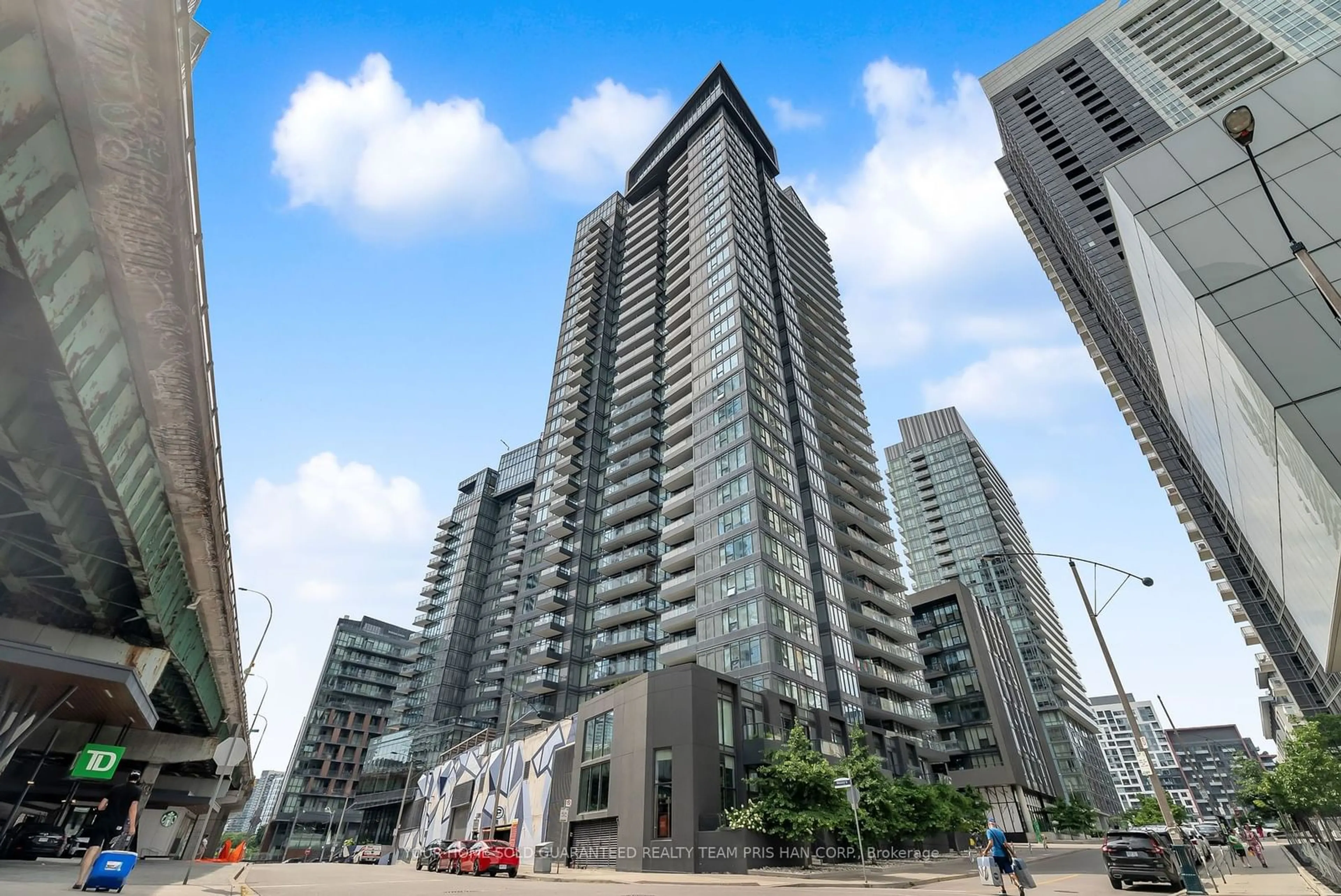 A pic from exterior of the house or condo for 70 Queens Wharf Rd #915, Toronto Ontario M5V 0J2