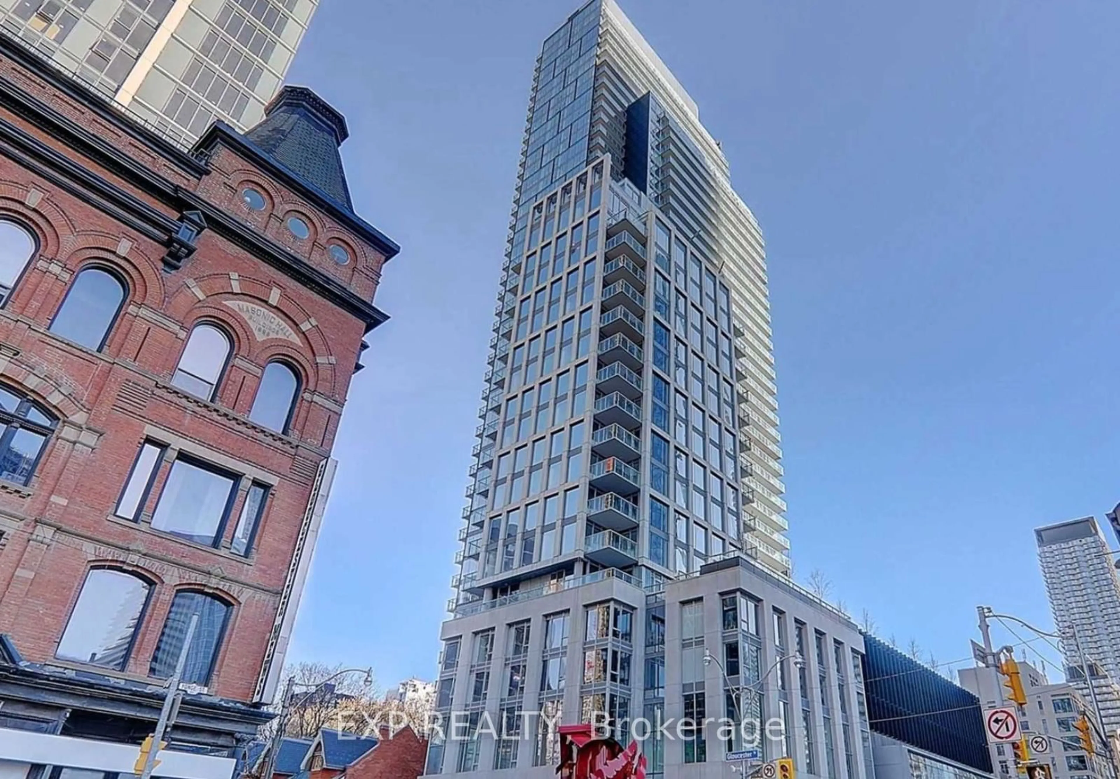 A pic from exterior of the house or condo for 3 Gloucester St #2810, Toronto Ontario M4Y 0C6