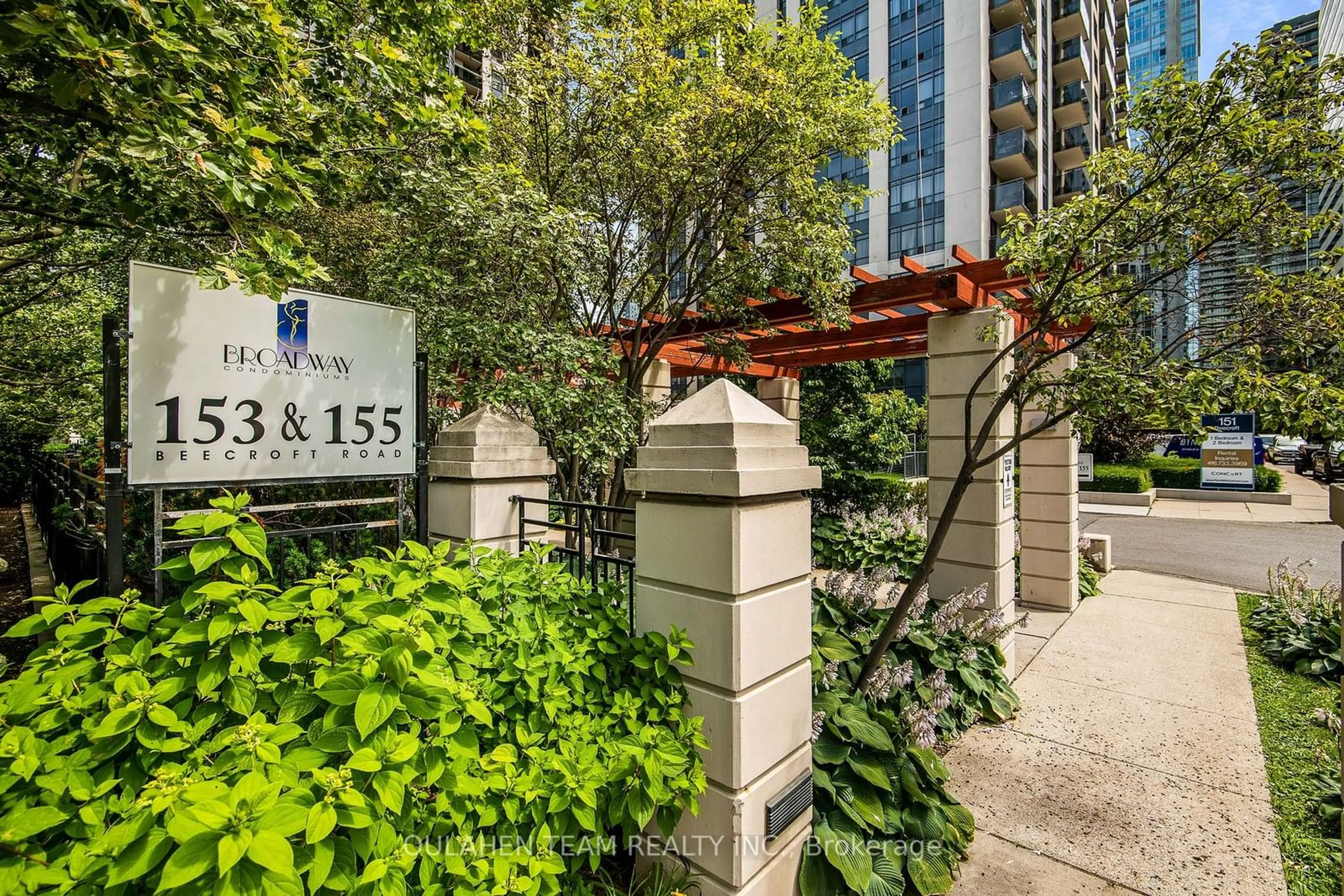 A pic from exterior of the house or condo for 155 Beecroft Rd #208, Toronto Ontario M2N 7C6