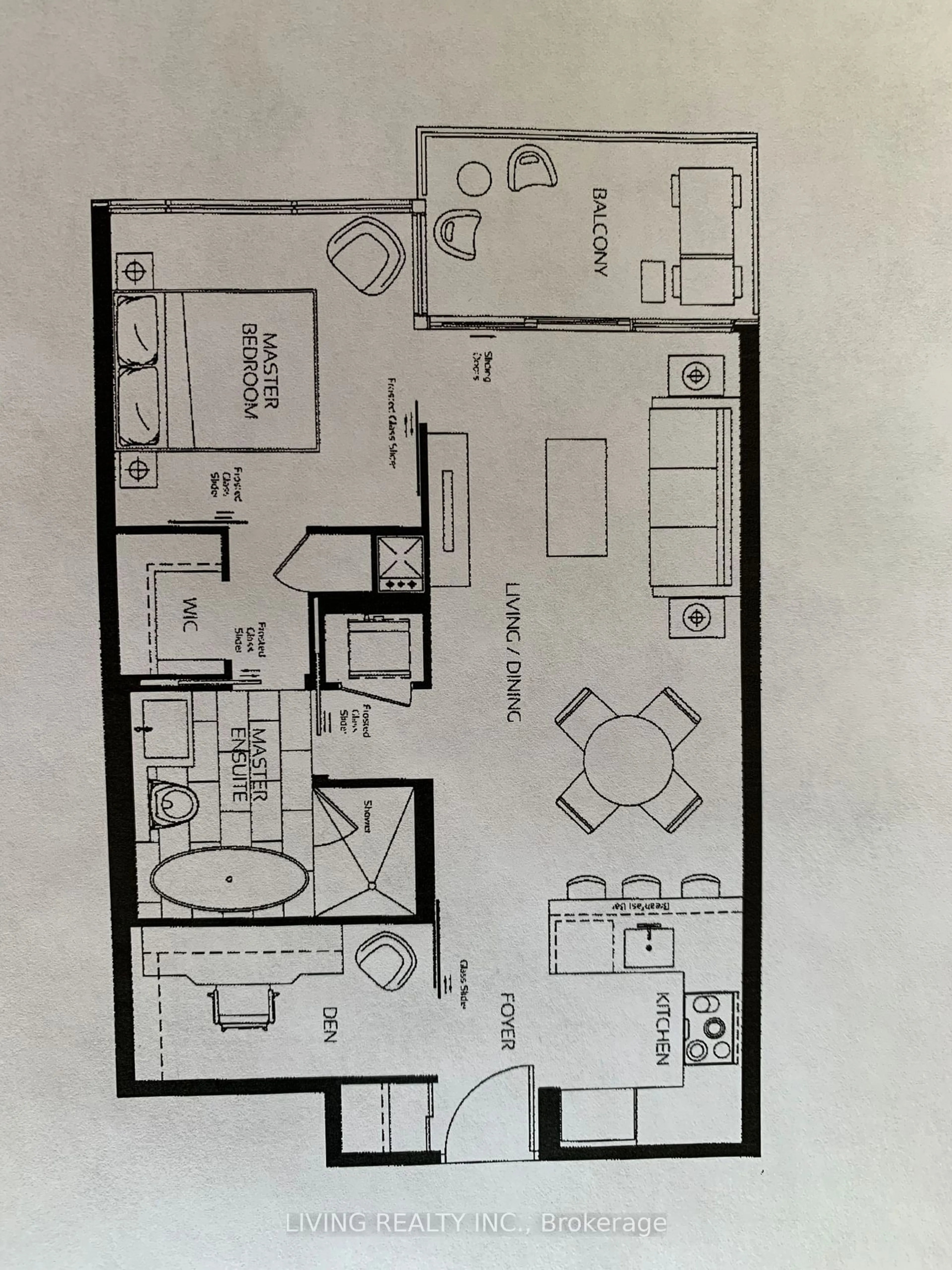 Floor plan for 488 University Ave #3911, Toronto Ontario M5G 0C1