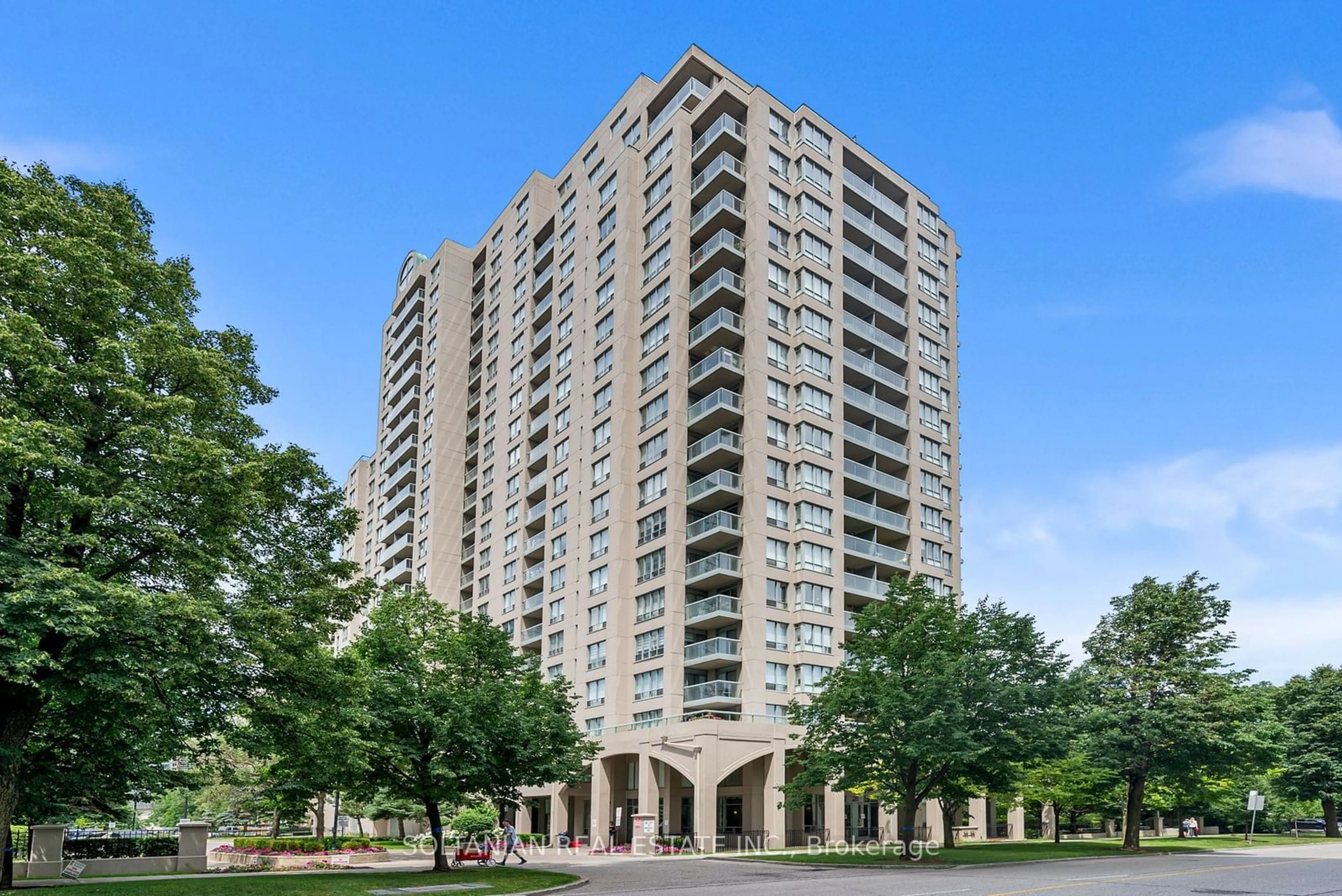 A pic from exterior of the house or condo for 28 Empress Ave #2507, Toronto Ontario M2N 3T3