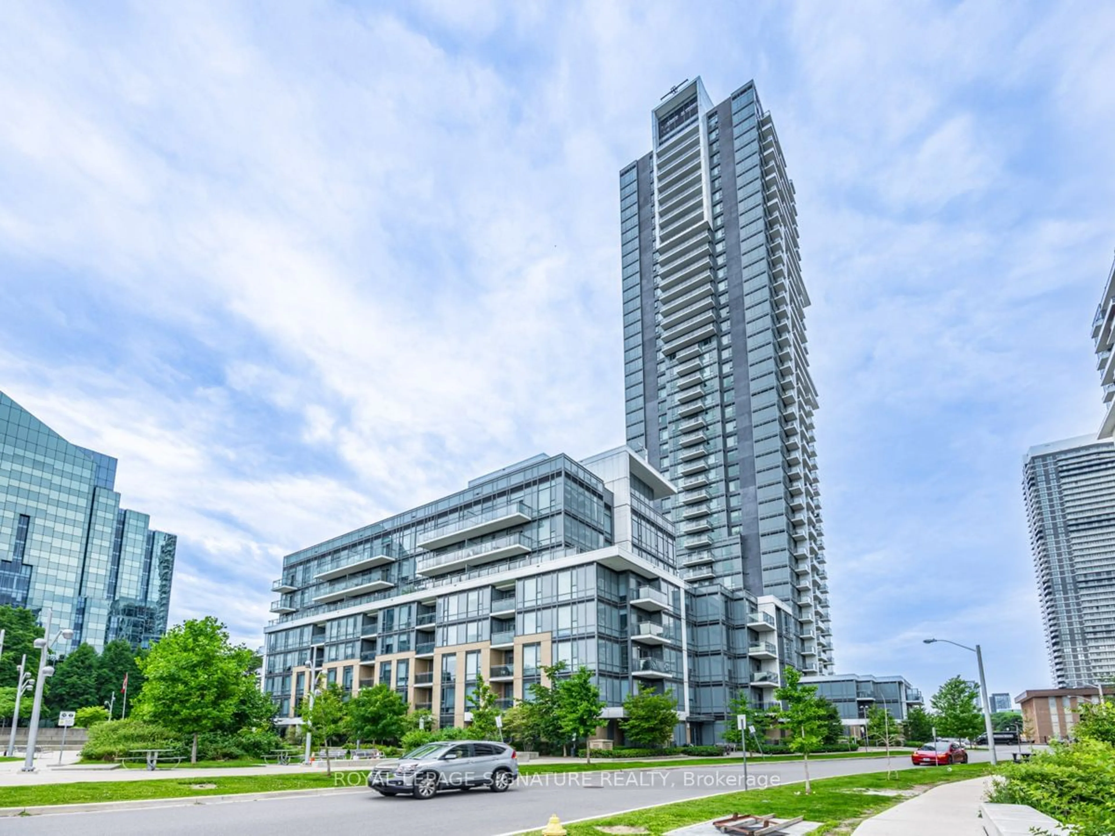 A pic from exterior of the house or condo for 55 Ann O'Reilly Rd #408, Toronto Ontario M2J 0E1
