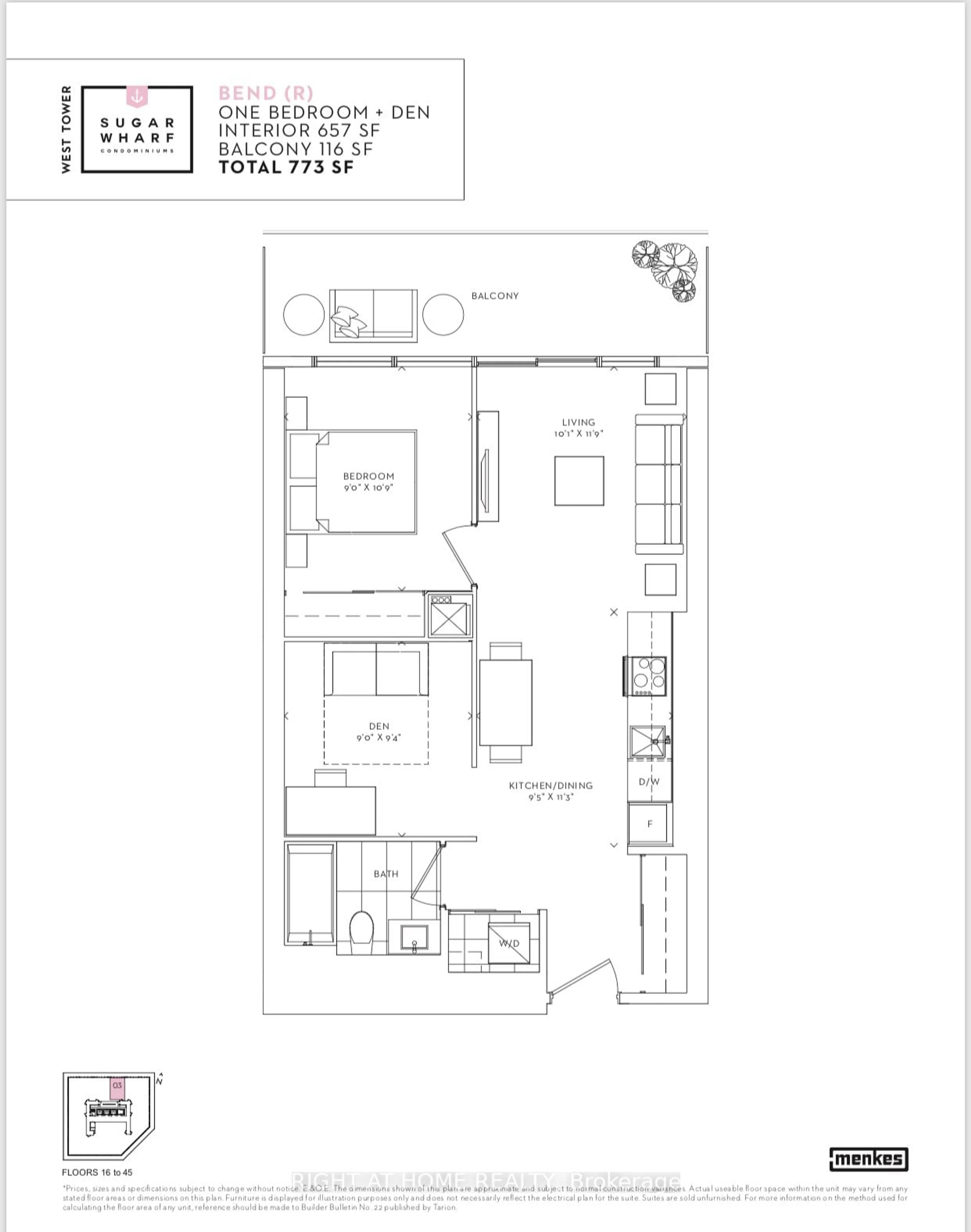 Floor plan for 55 Cooper St #2903, Toronto Ontario M5E 0G1