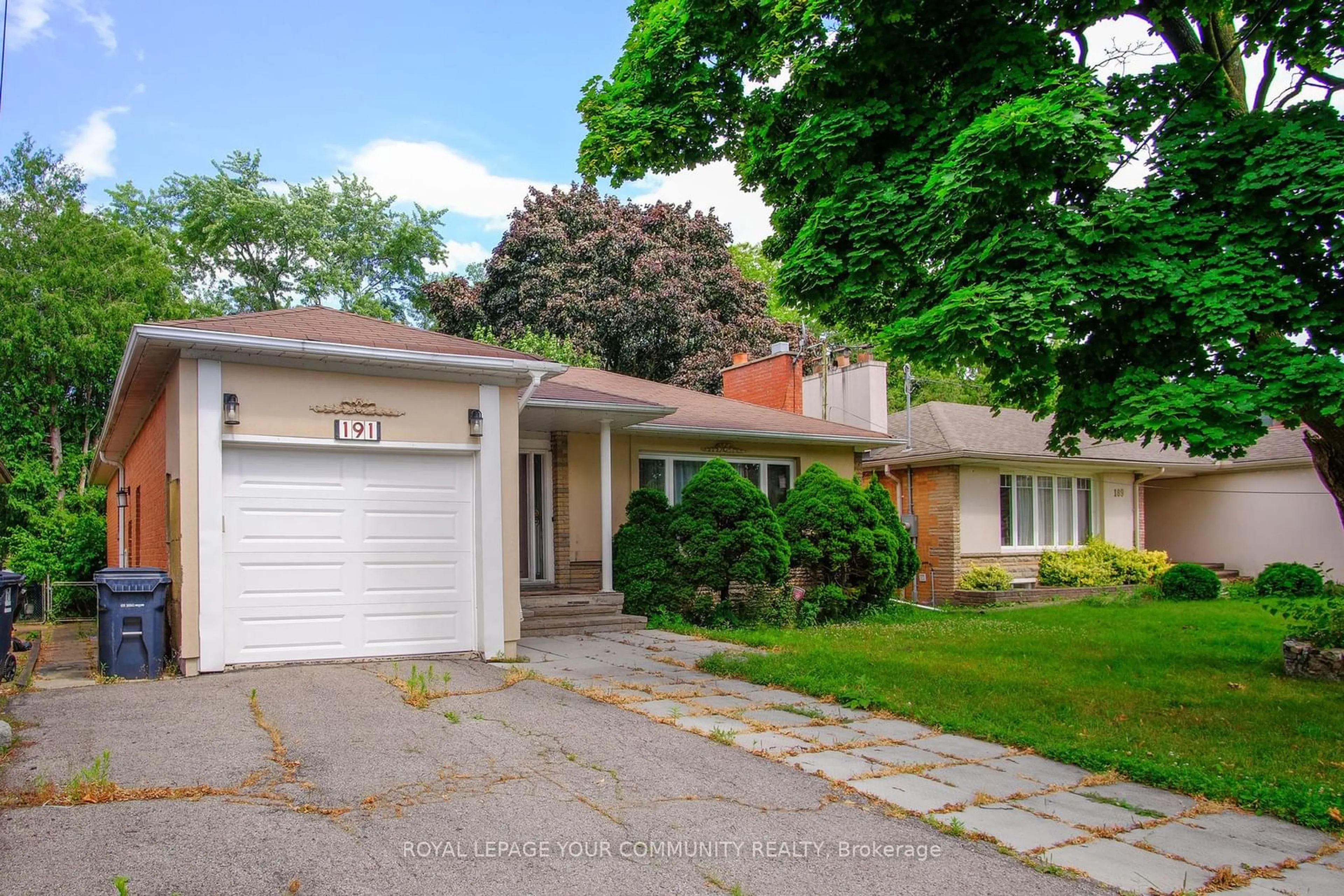 Frontside or backside of a home for 191 Maxome Ave, Toronto Ontario M2M 3L1