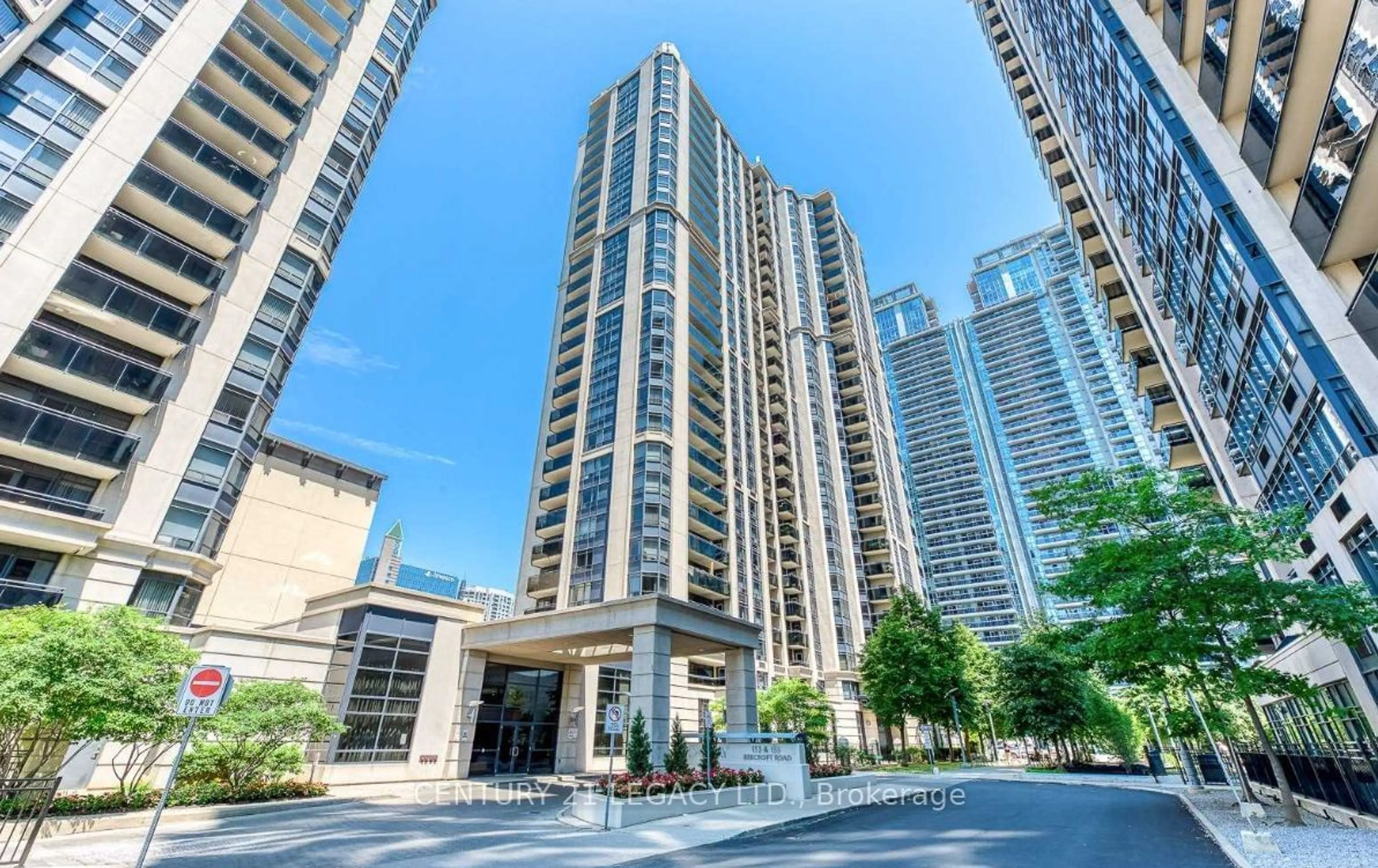 A pic from exterior of the house or condo for 155 Beecroft Rd #1702, Toronto Ontario M2N 7C6