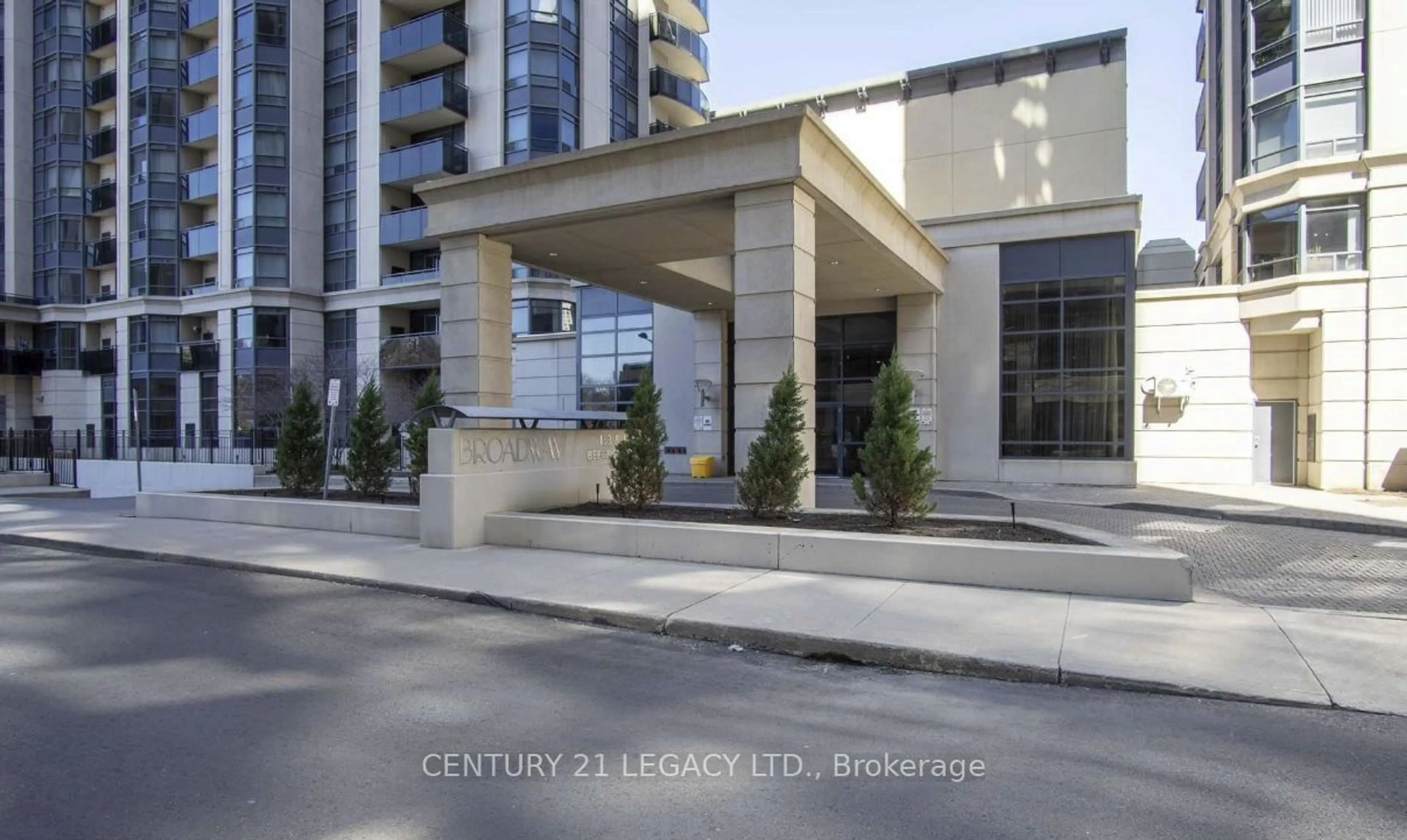 A pic from exterior of the house or condo for 155 Beecroft Rd #1702, Toronto Ontario M2N 7C6