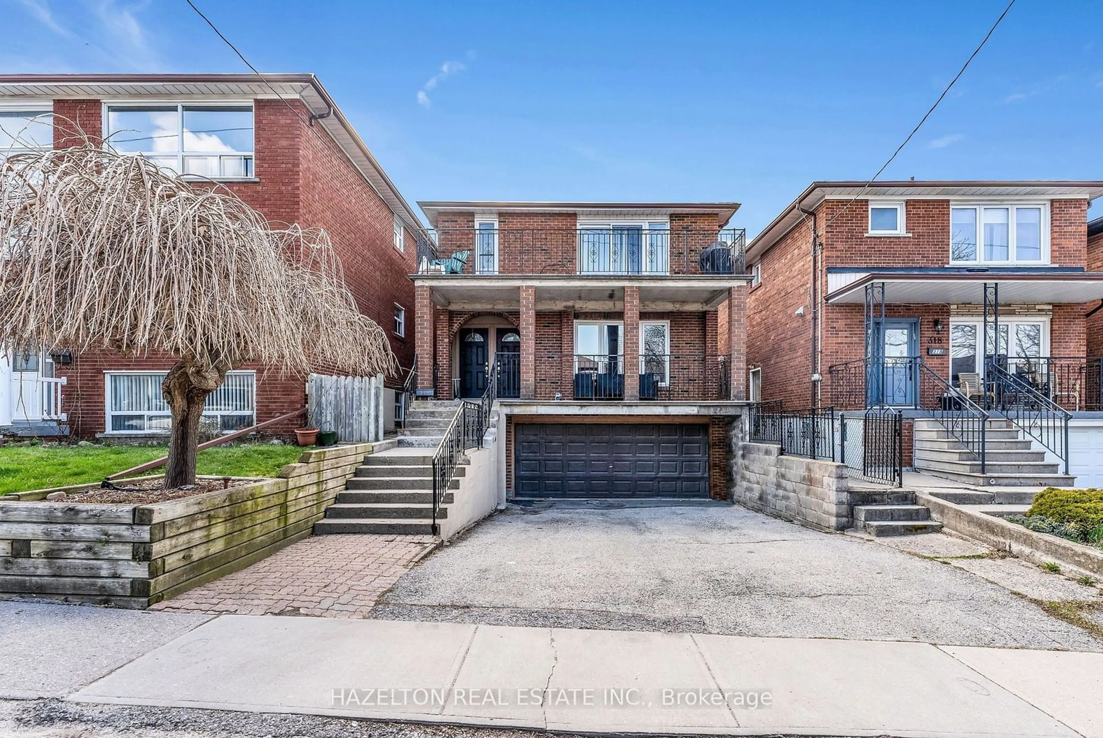 Home with brick exterior material for 314 Atlas Ave, Toronto Ontario M6C 3P9