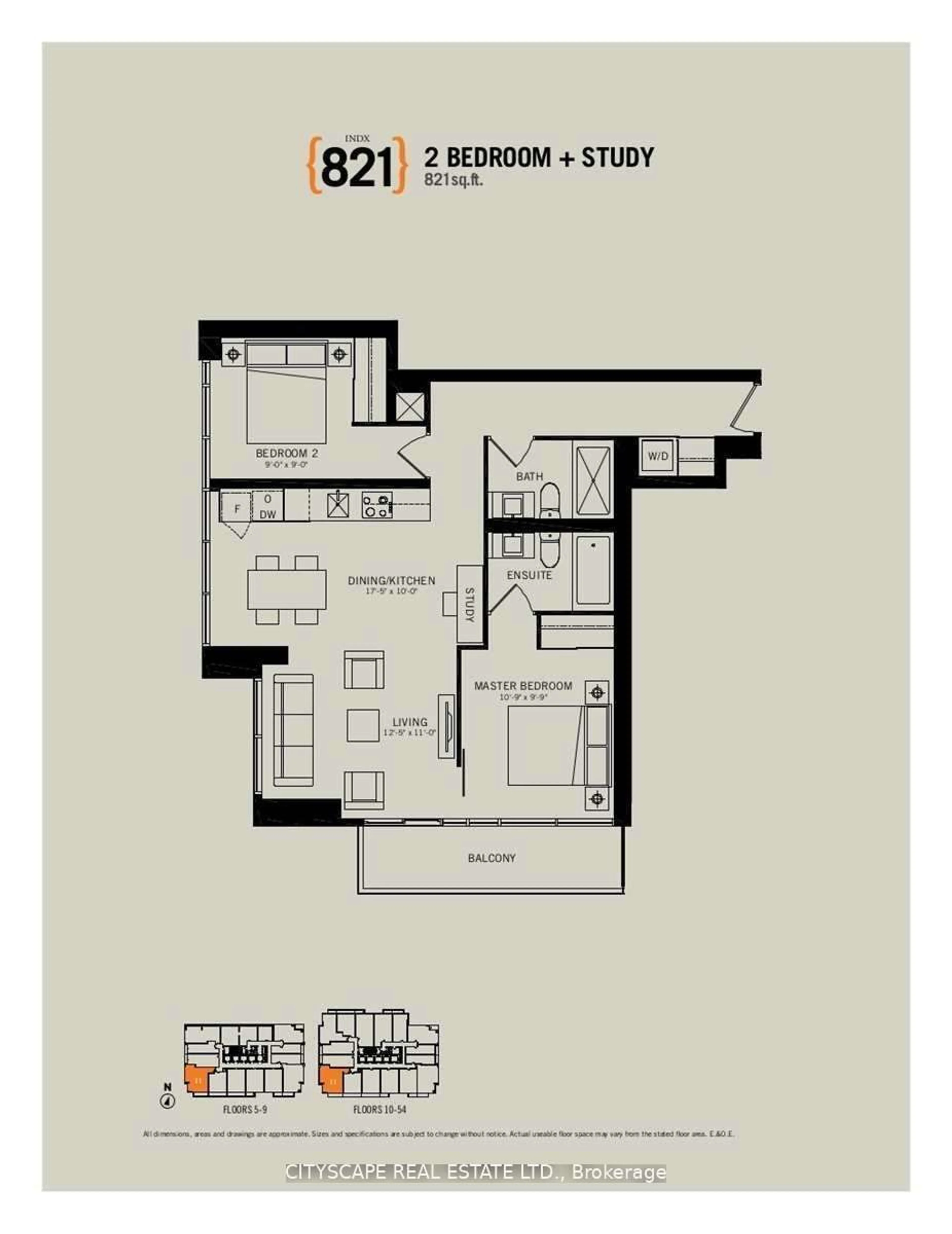 Floor plan for 70 Temperance St #3211, Toronto Ontario M5H 4E8