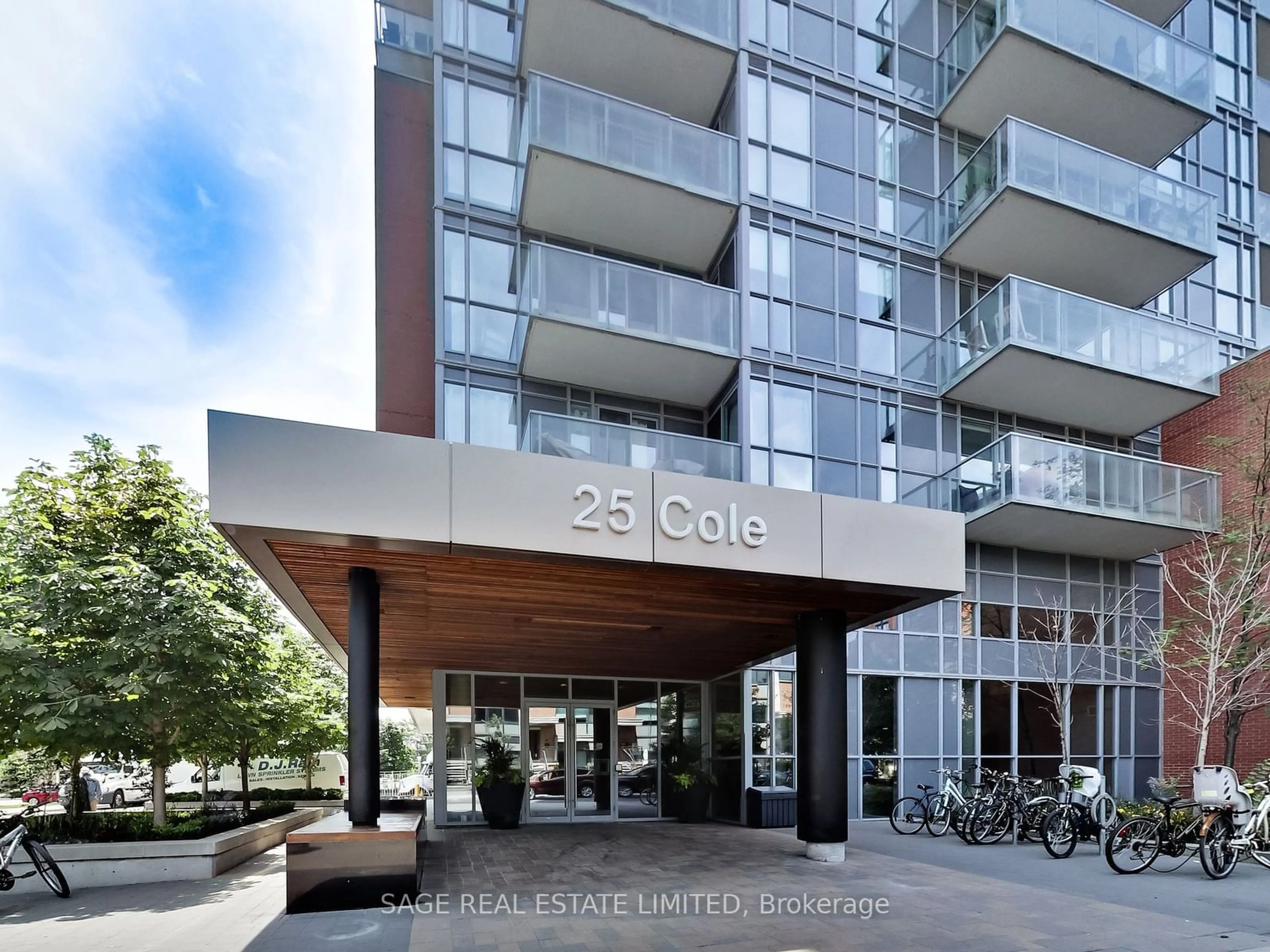 A pic from exterior of the house or condo for 25 Cole St #1903, Toronto Ontario M5A 4M3