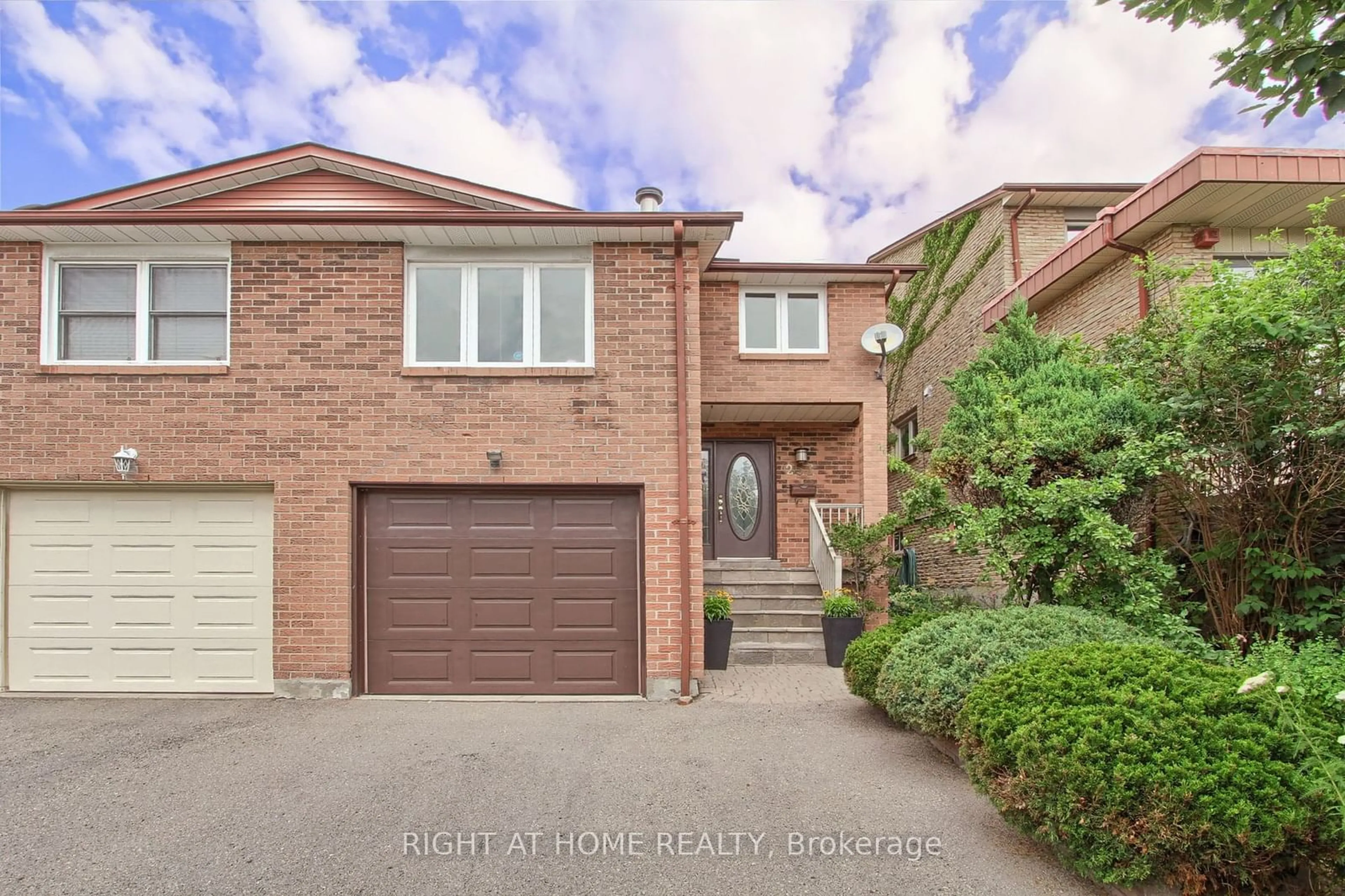 Frontside or backside of a home for 251 Robert Hicks Dr, Toronto Ontario M2R 3R3