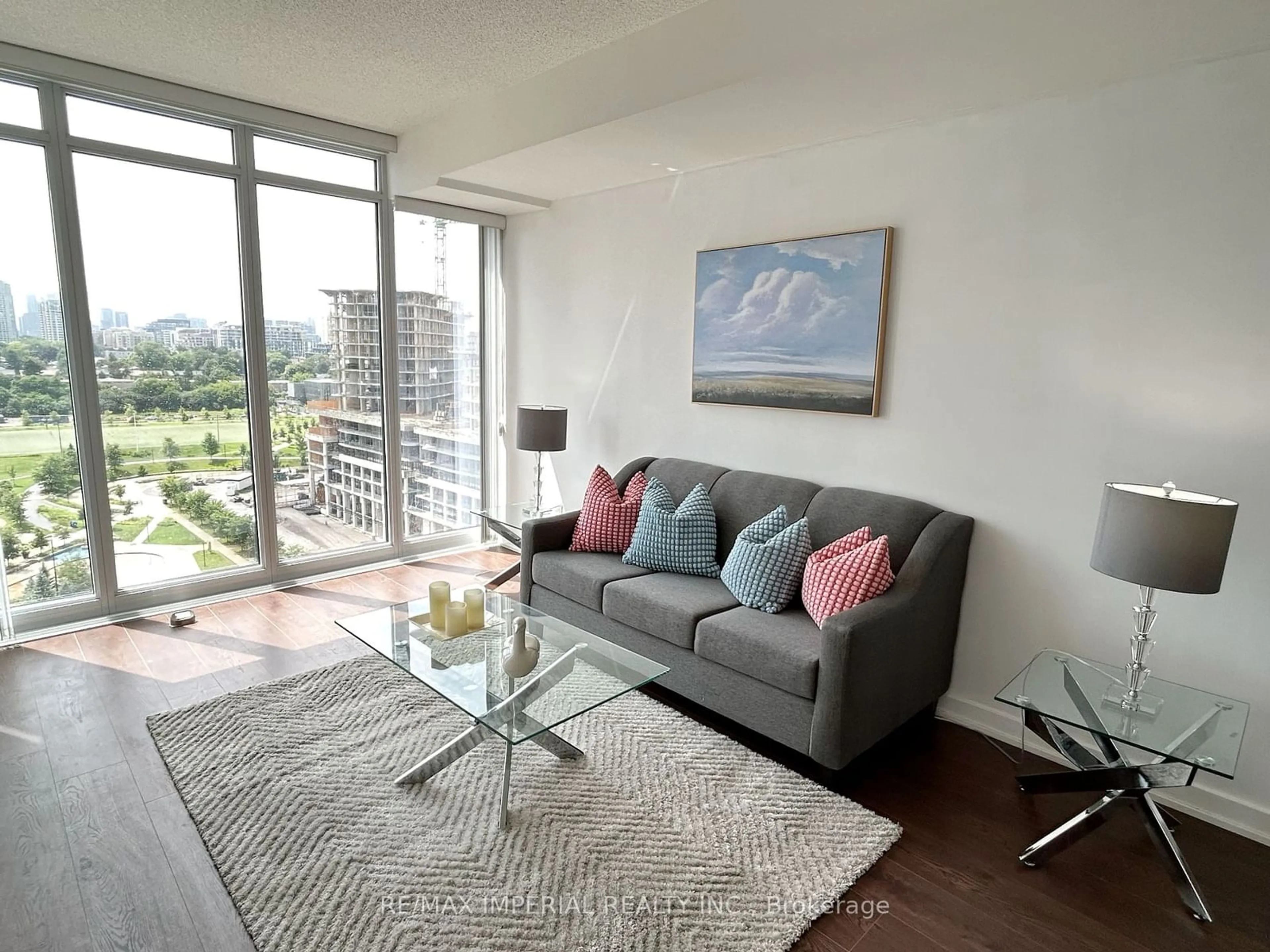 Living room for 121 Mcmahon Dr #1912, Toronto Ontario M2K 0C1