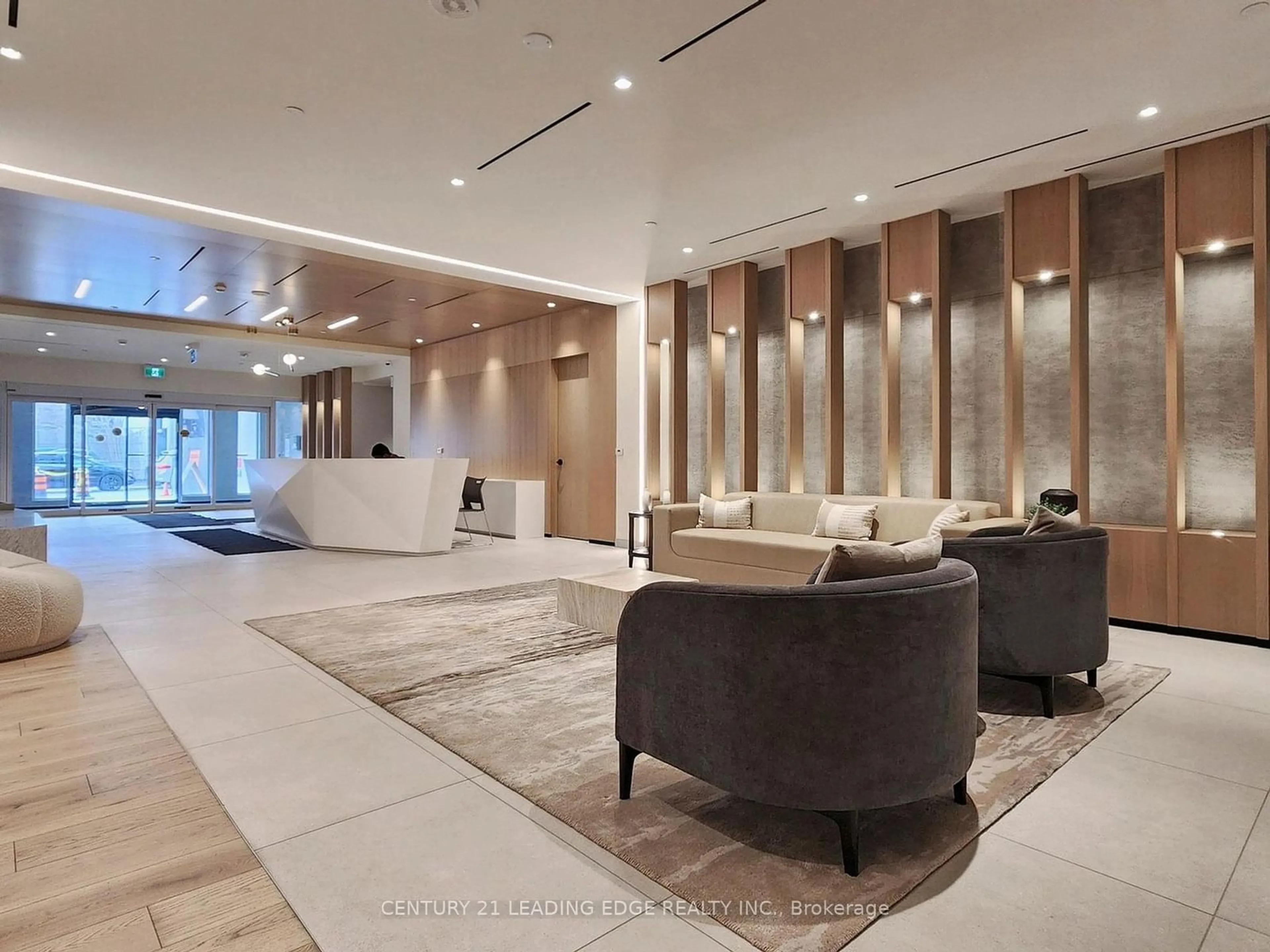 Indoor lobby for 5 Defries St #2903, Toronto Ontario M5A 0W7
