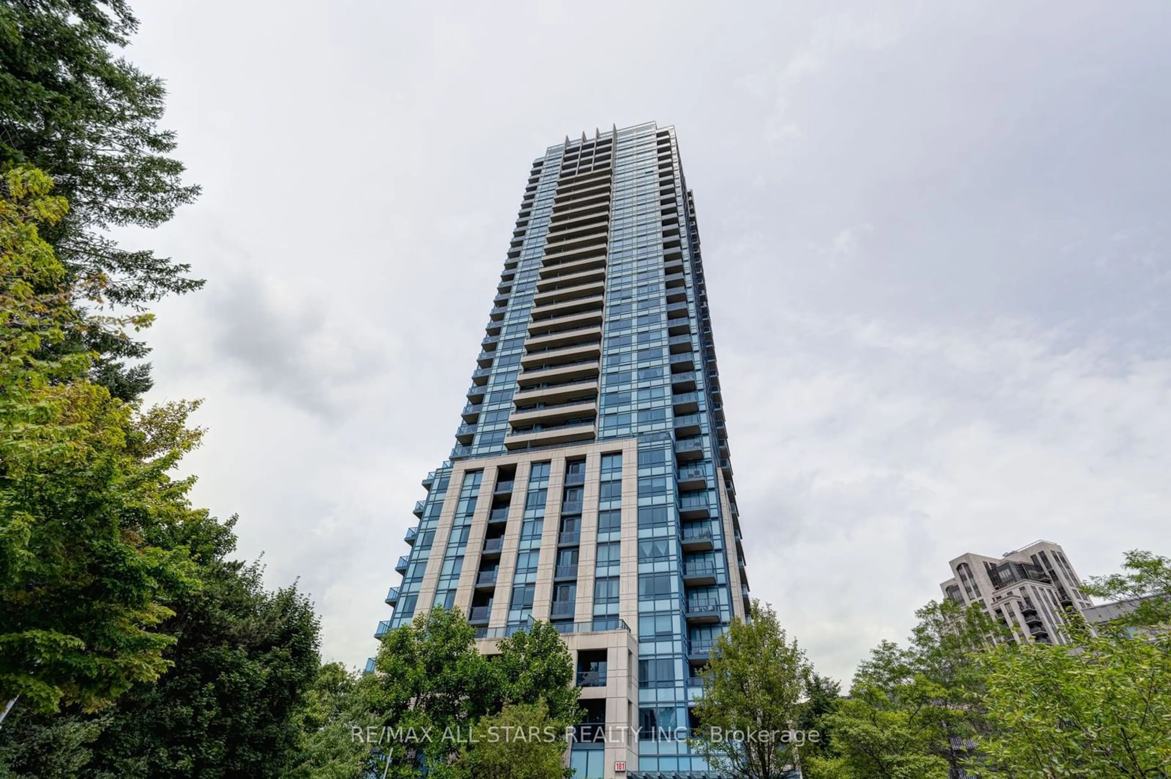 A pic from exterior of the house or condo for 181 Wynford Dr #1102, Toronto Ontario M3C 0C6