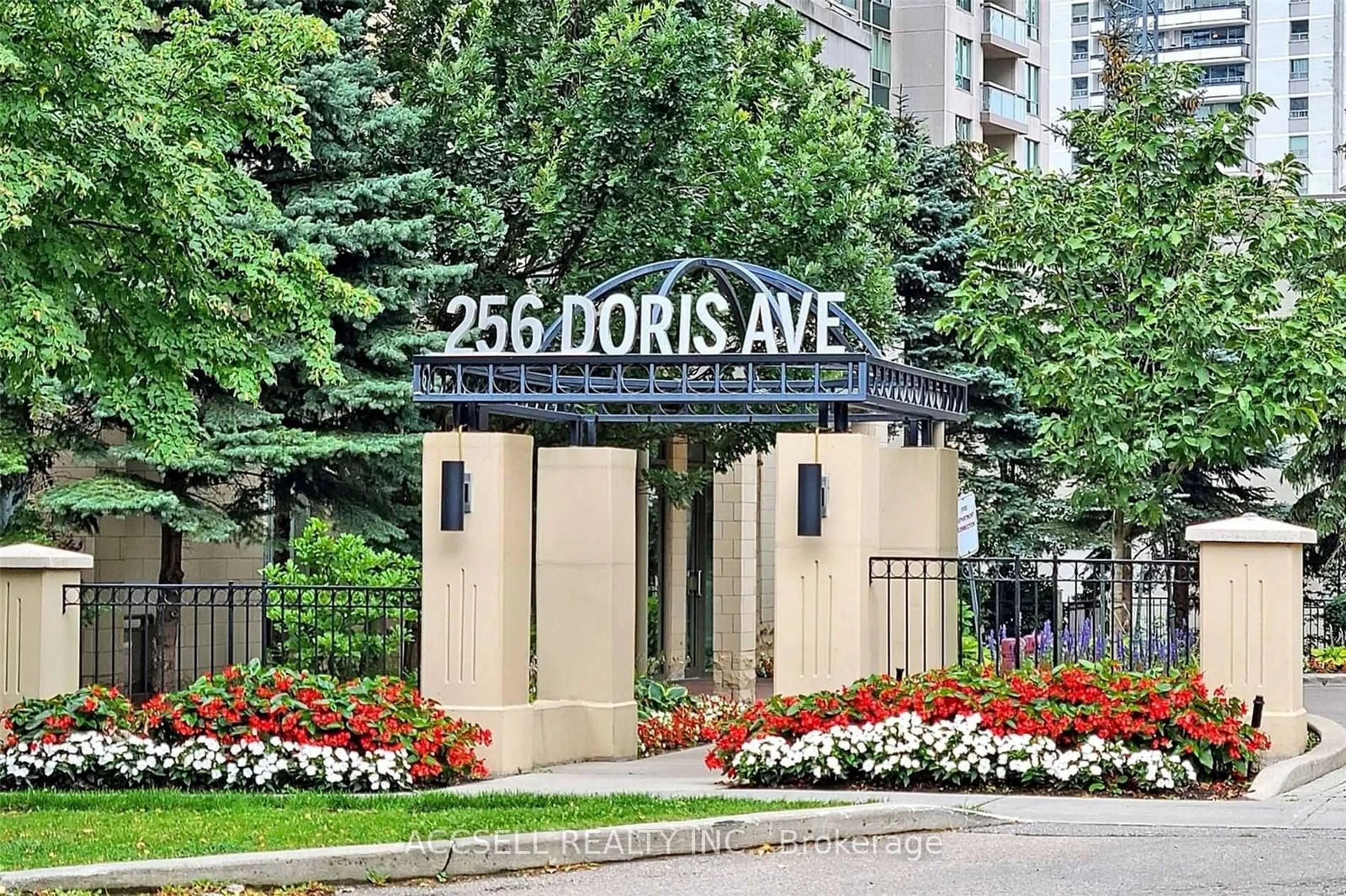 A pic from exterior of the house or condo for 256 Doris Ave #1603, Toronto Ontario M2N 6X8