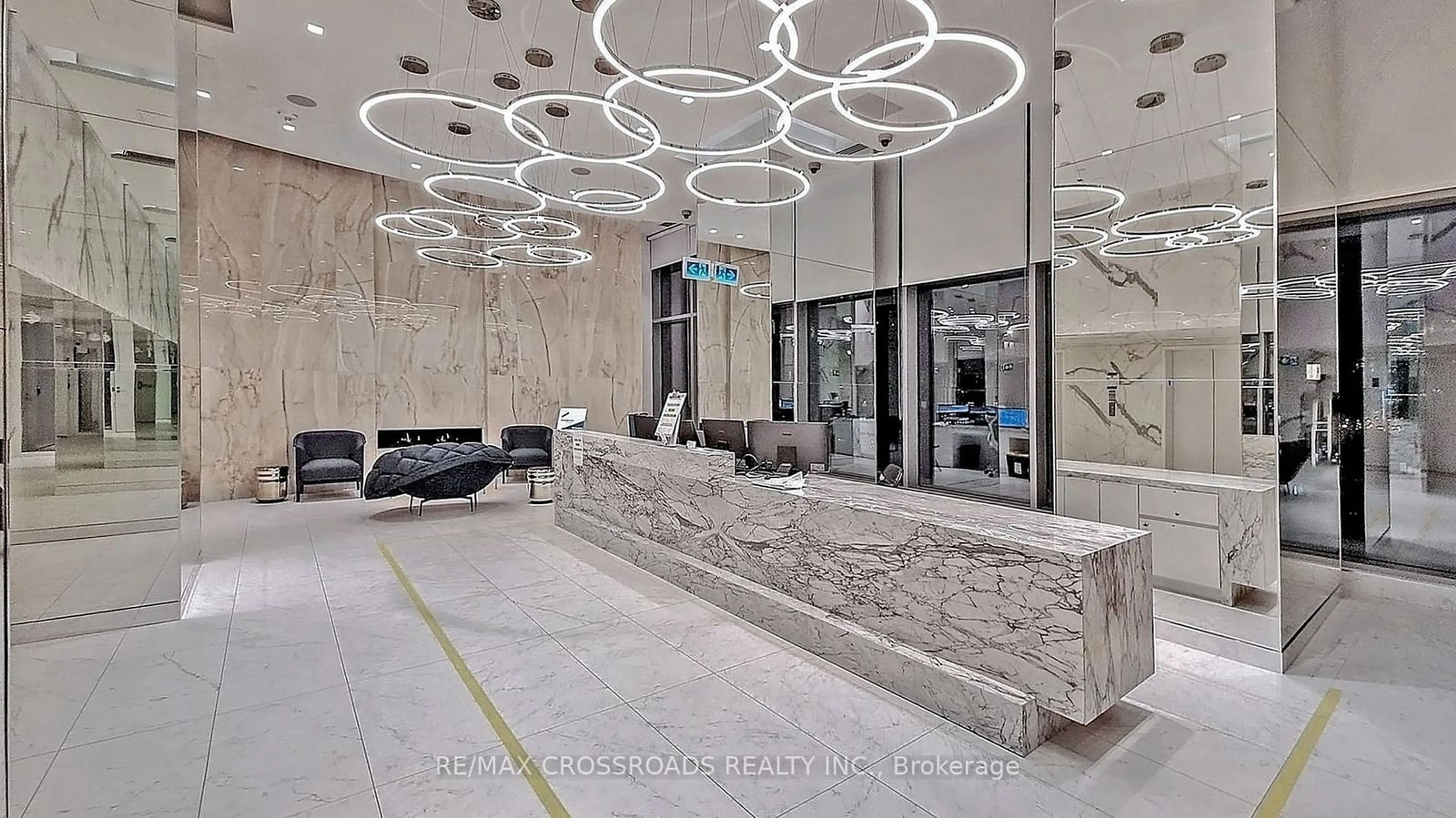 Indoor lobby for 251 Jarvis St #1037, Toronto Ontario M5B 0C3