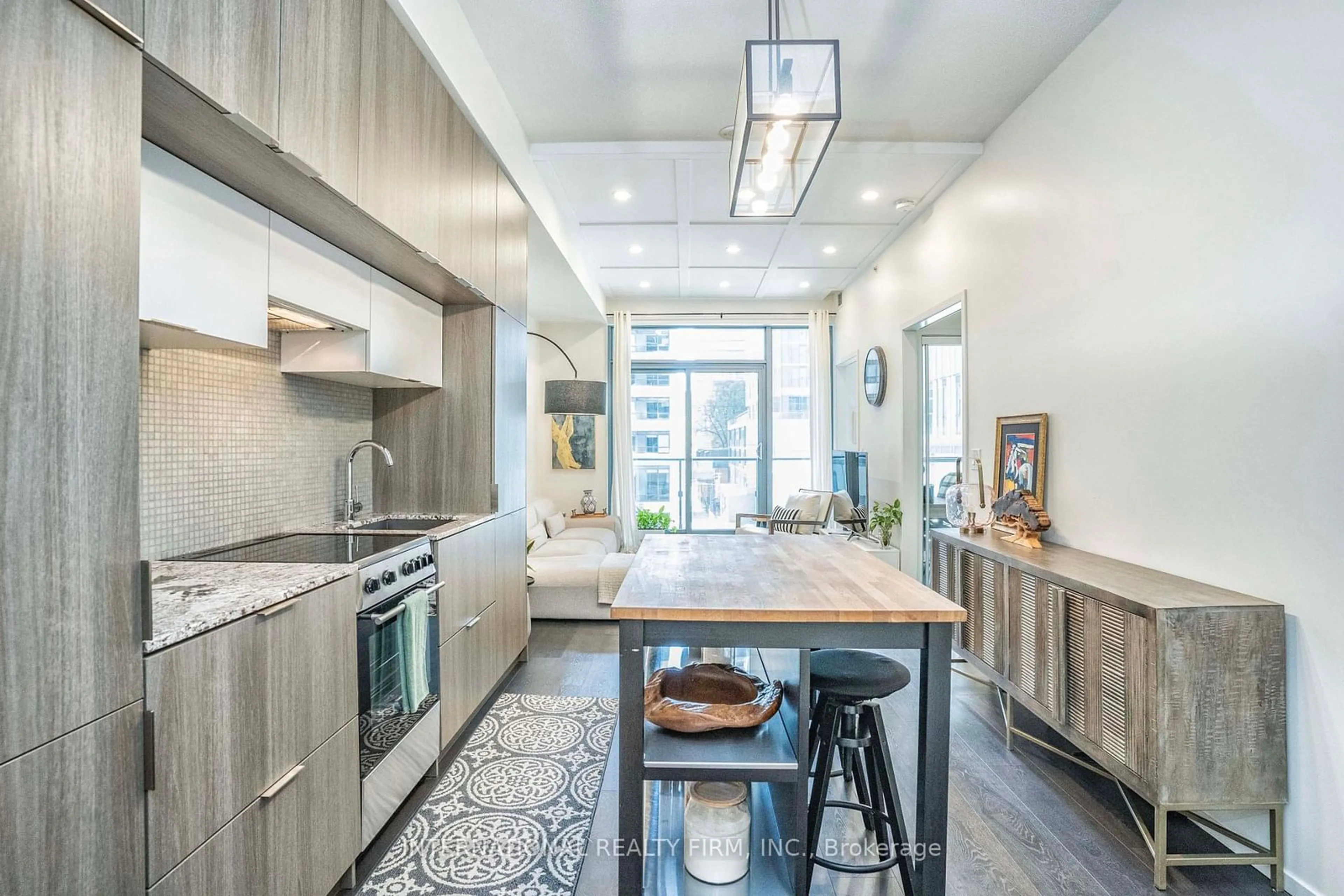 Contemporary kitchen for 159 Dundas St #403, Toronto Ontario M5B 1E4