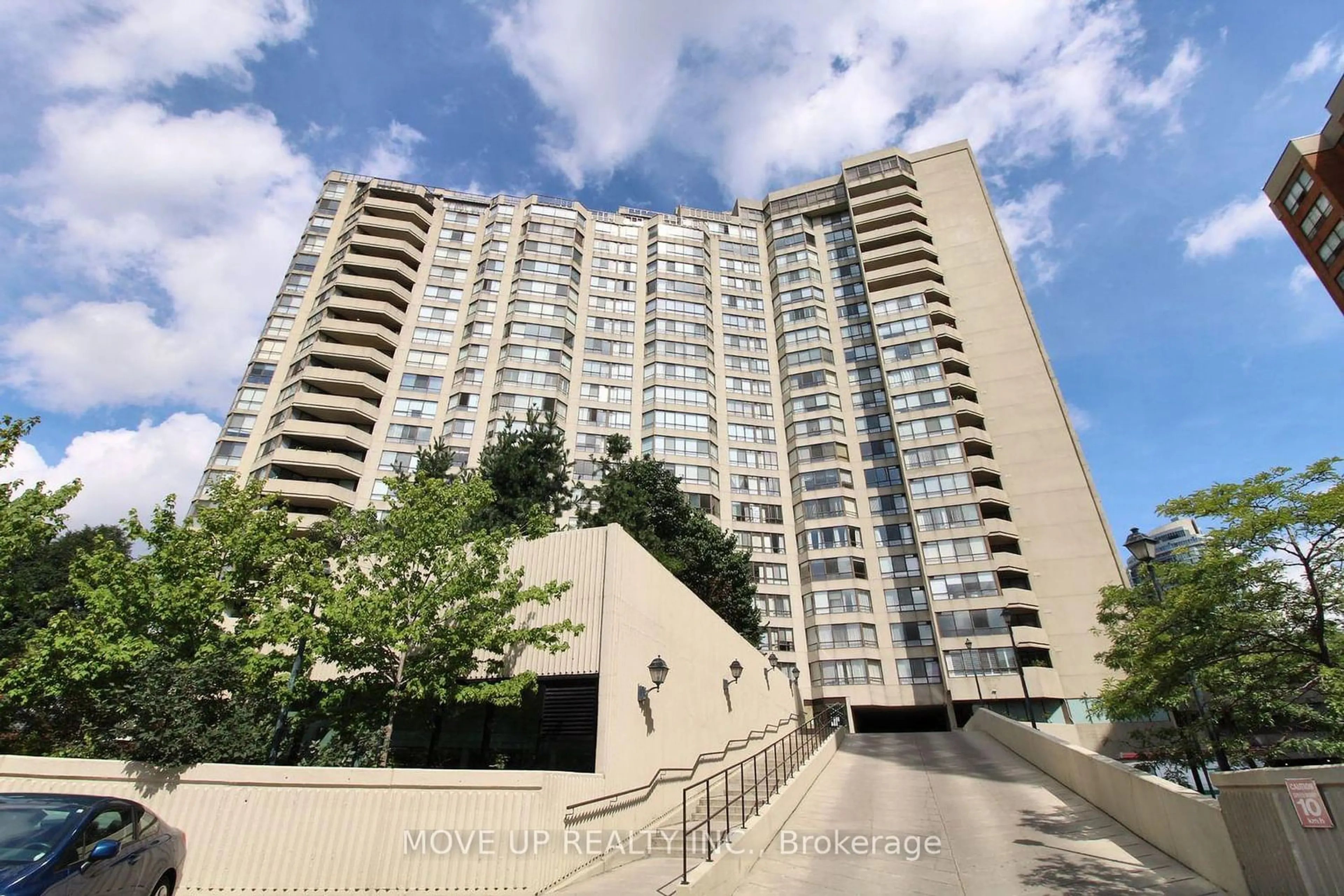 A pic from exterior of the house or condo, the front or back of building for 5444 Yonge St #211, Toronto Ontario M2N 6J4