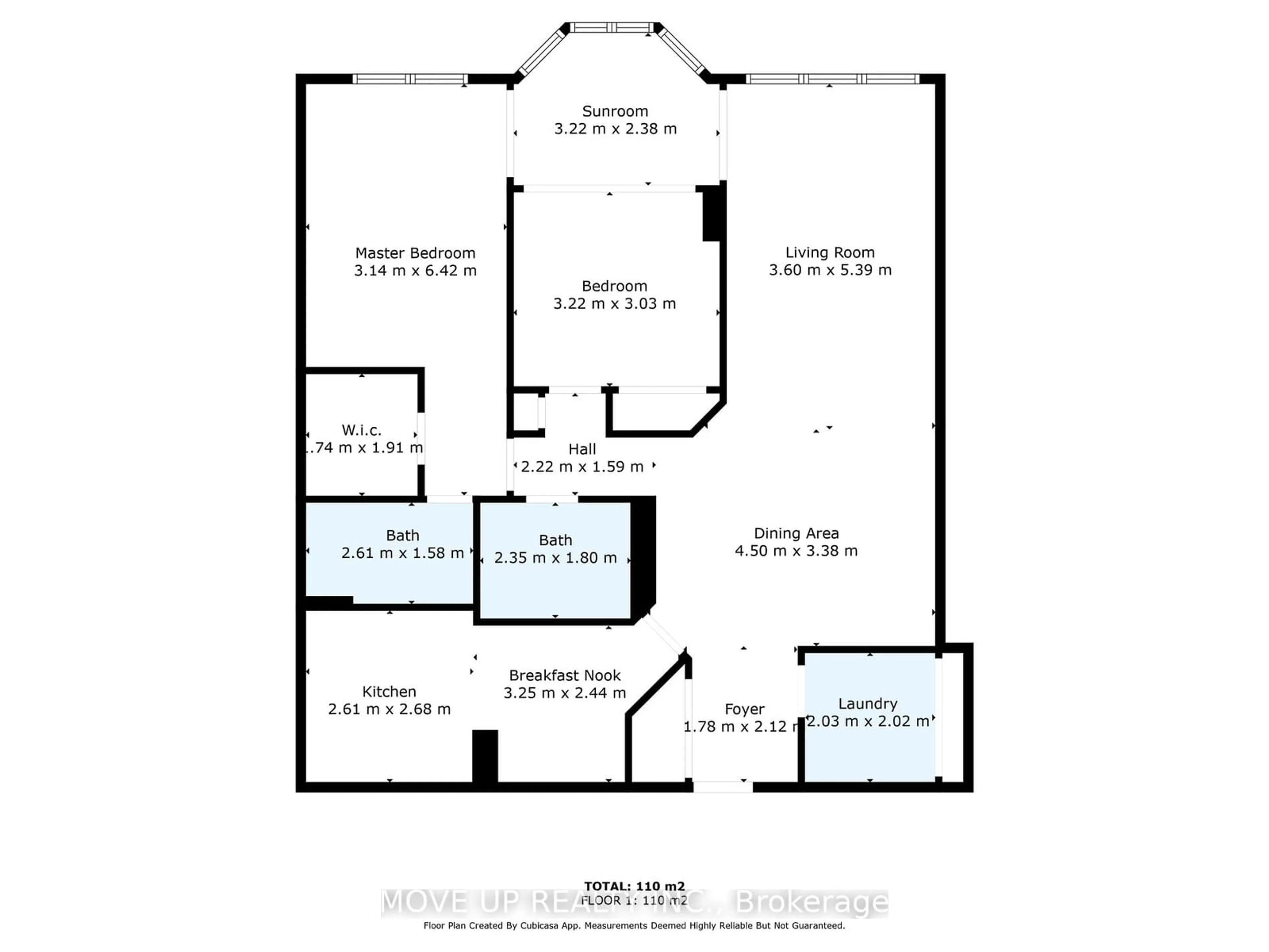 Floor plan for 5444 Yonge St #211, Toronto Ontario M2N 6J4