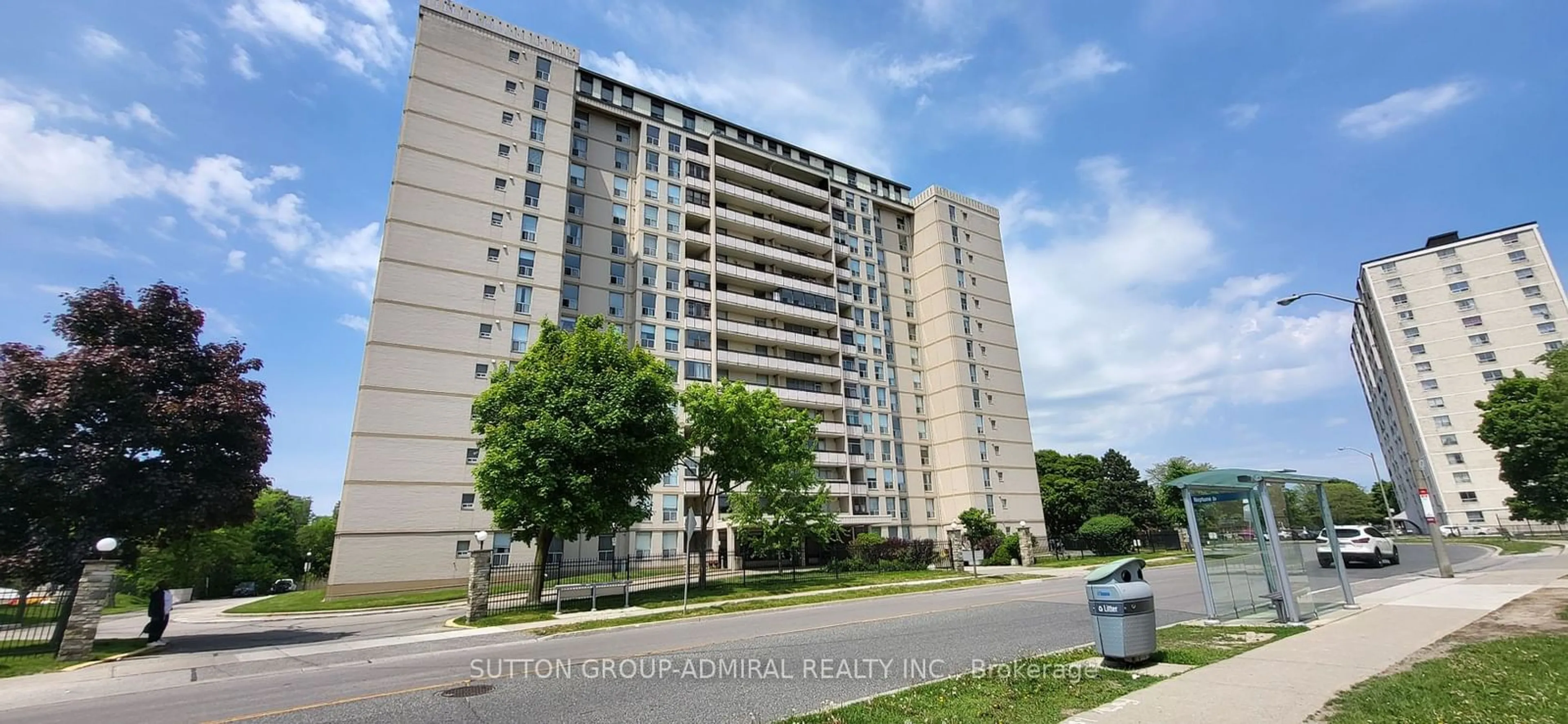 A pic from exterior of the house or condo for 130 Neptune Dr #1409, Toronto Ontario M6A 1X5