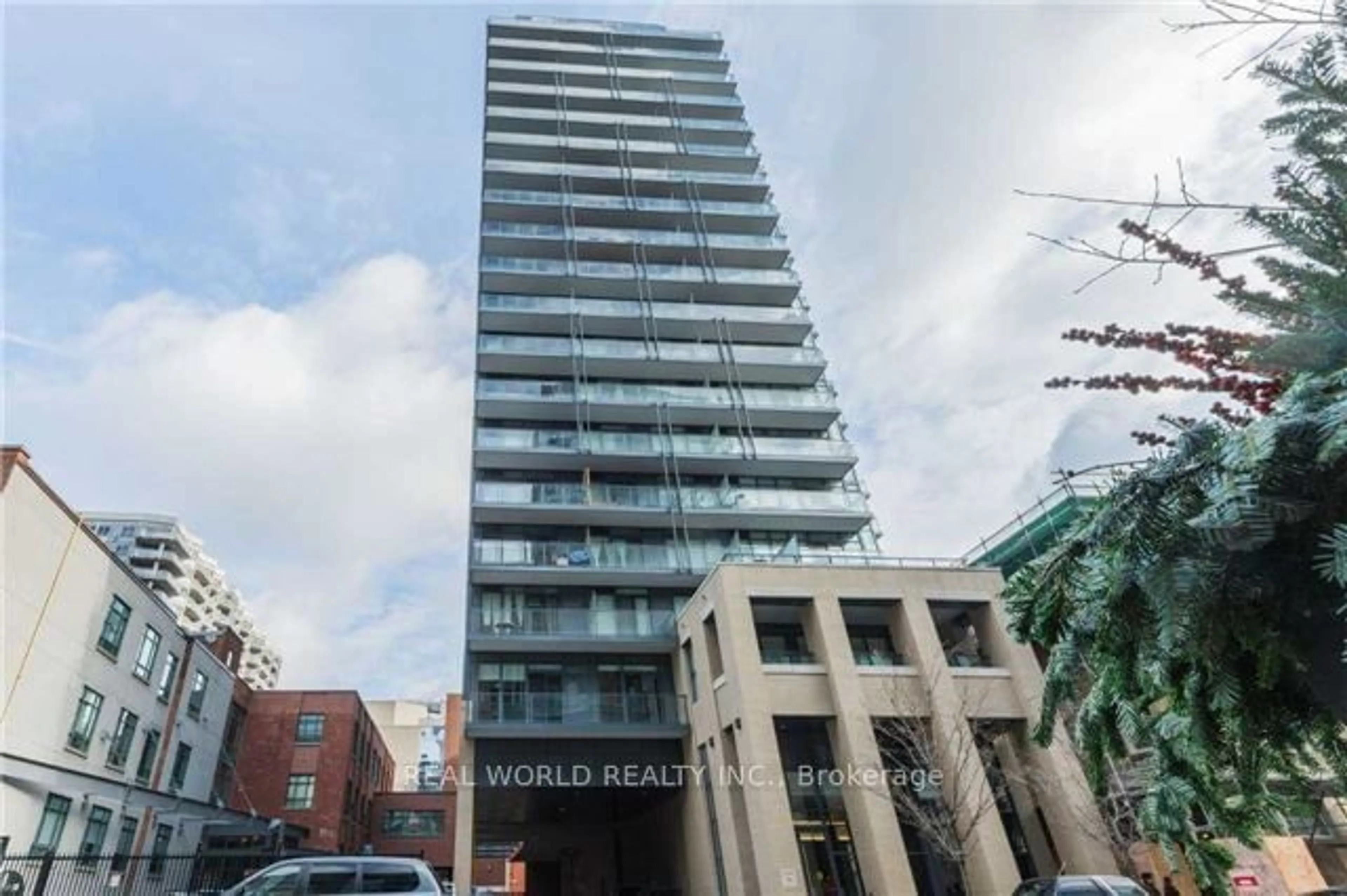 A pic from exterior of the house or condo for 105 George St #1105, Toronto Ontario M5A 2N4